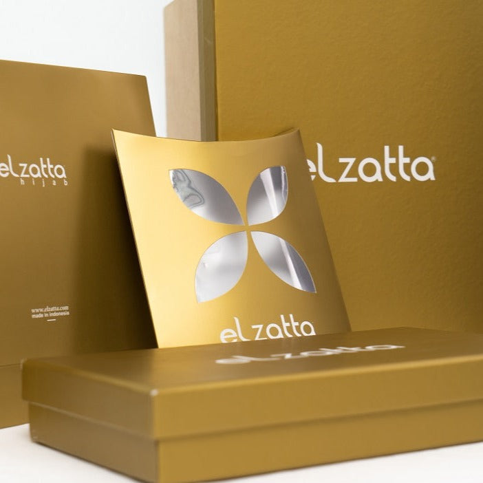 Elzatta Pillow Packaging Small - Gold