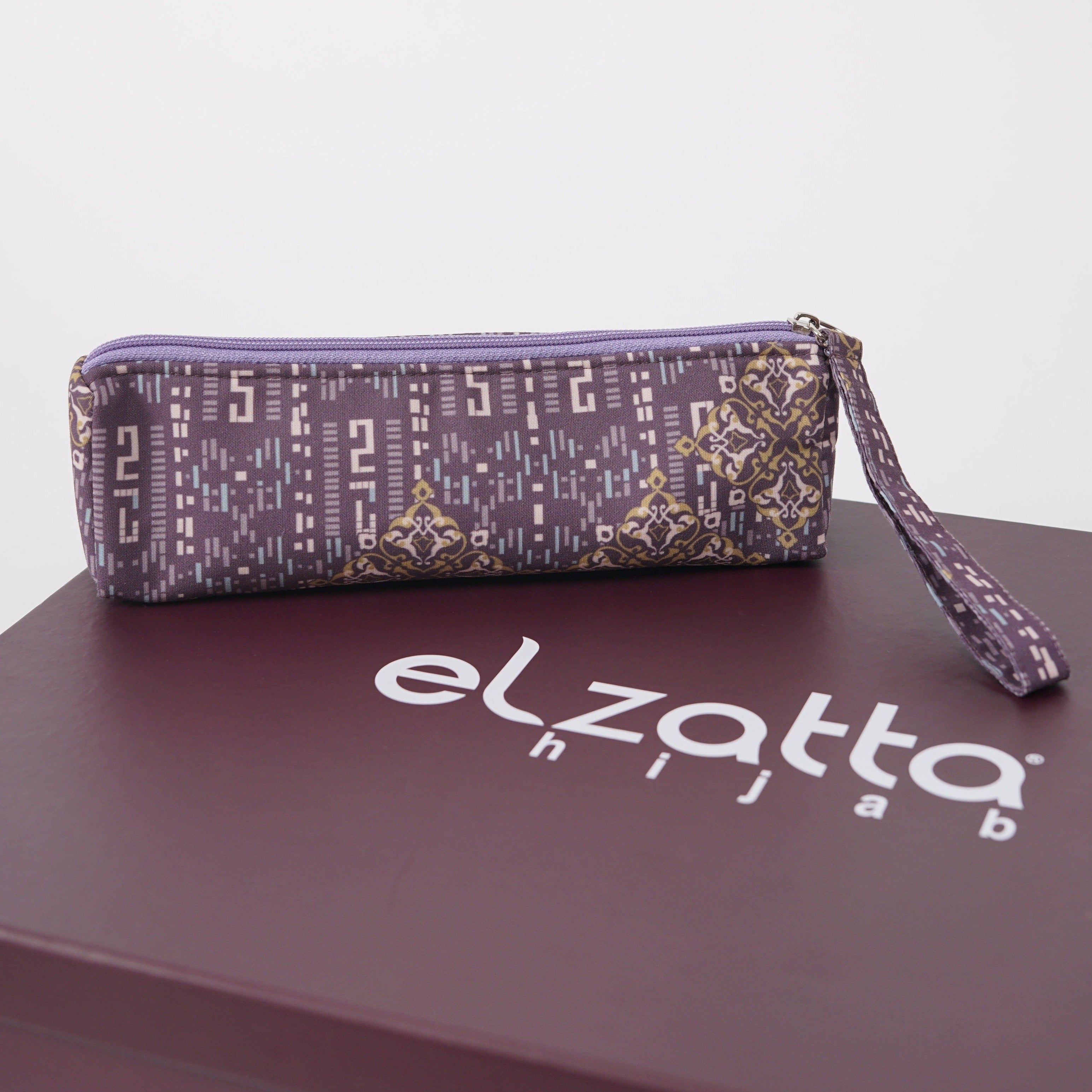 Alwani Touch Up Pouch - Dark Purple