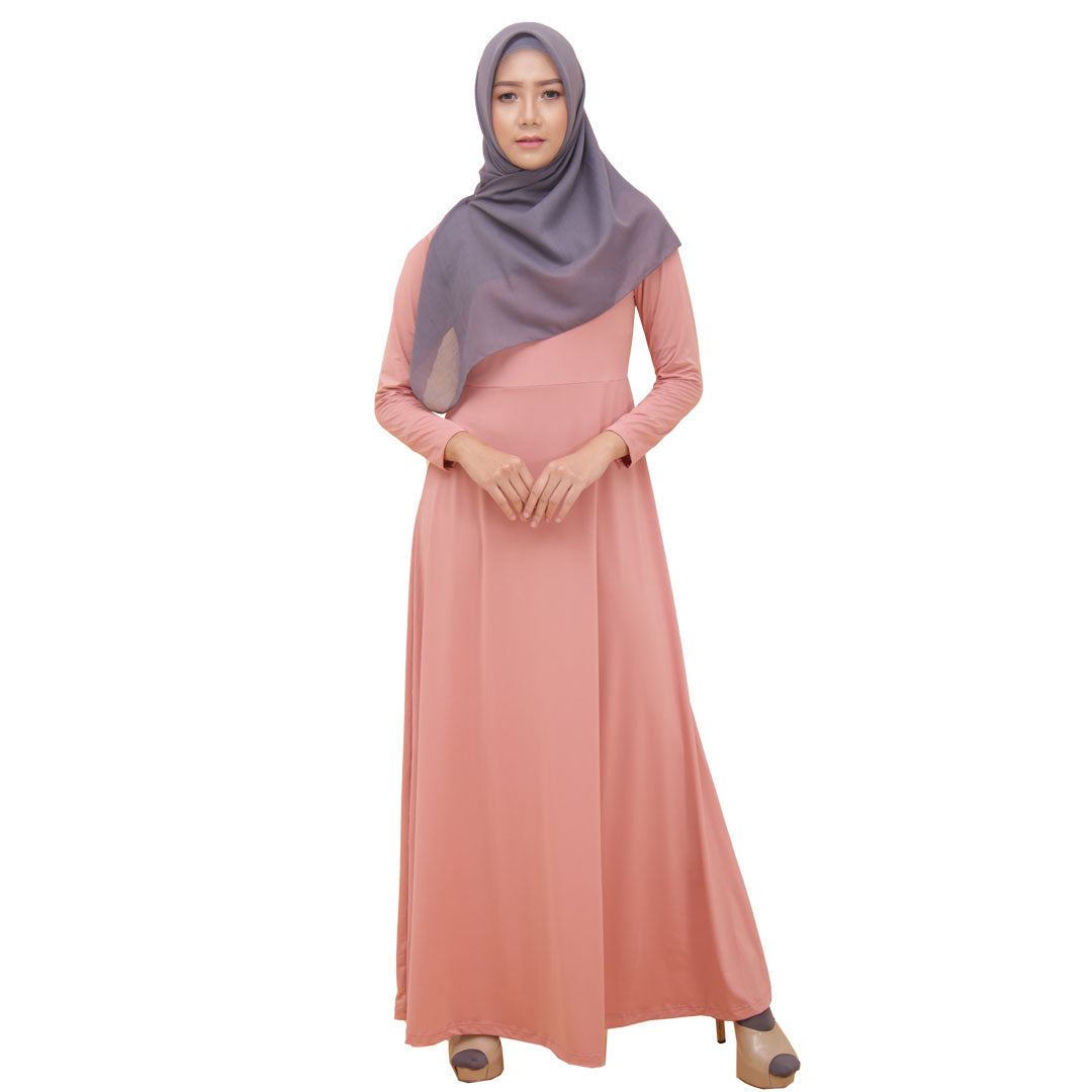 Gamis Gamia Azra 131 Dusty Pink