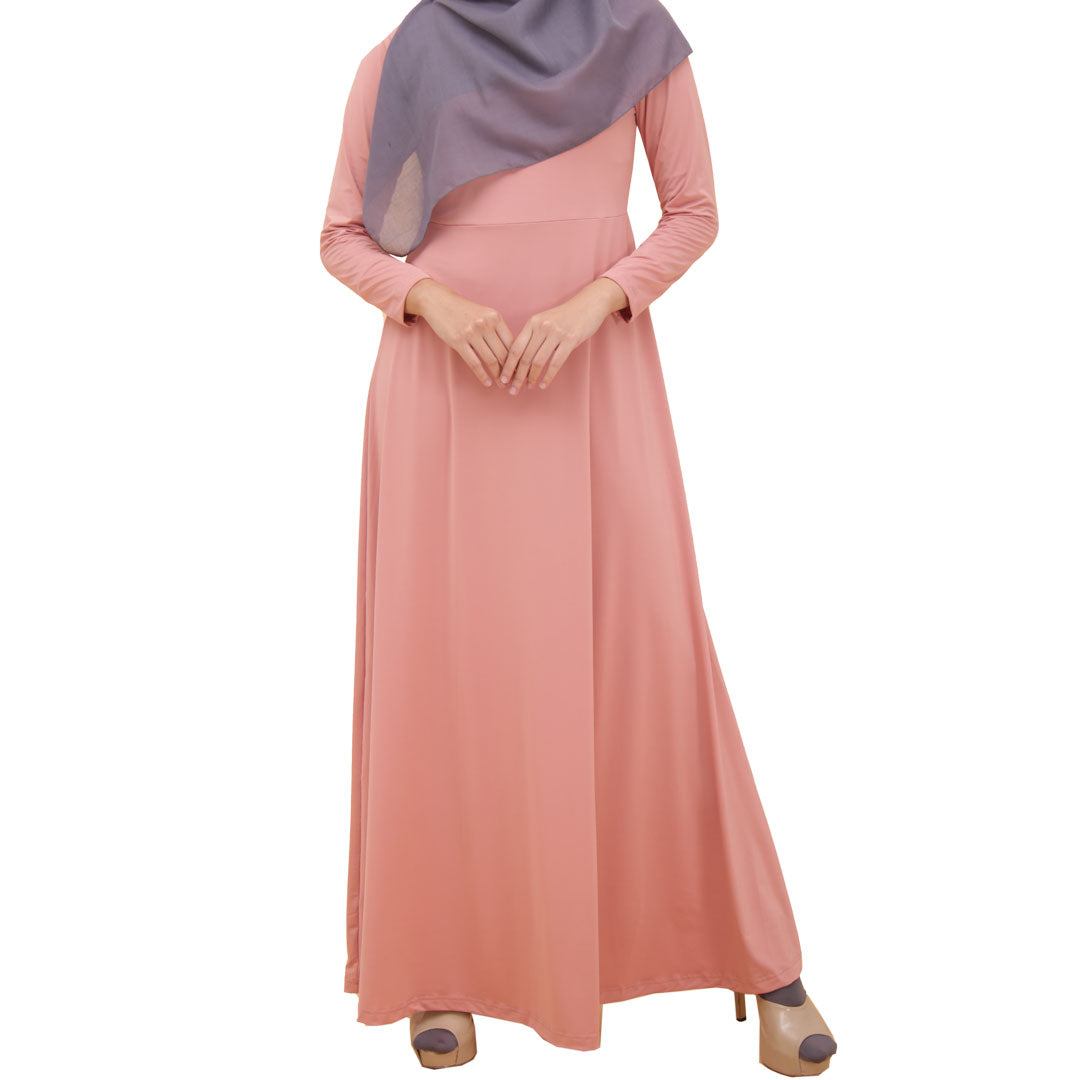 Gamis Gamia Azra 131 Dusty Pink