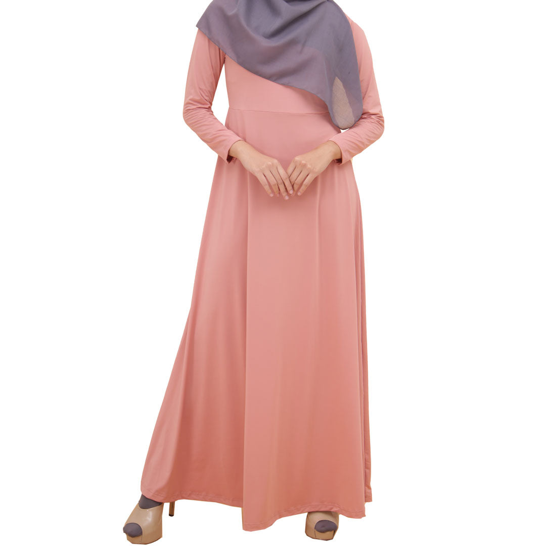 Gamis Gamia Azra 131 Dusty Pink
