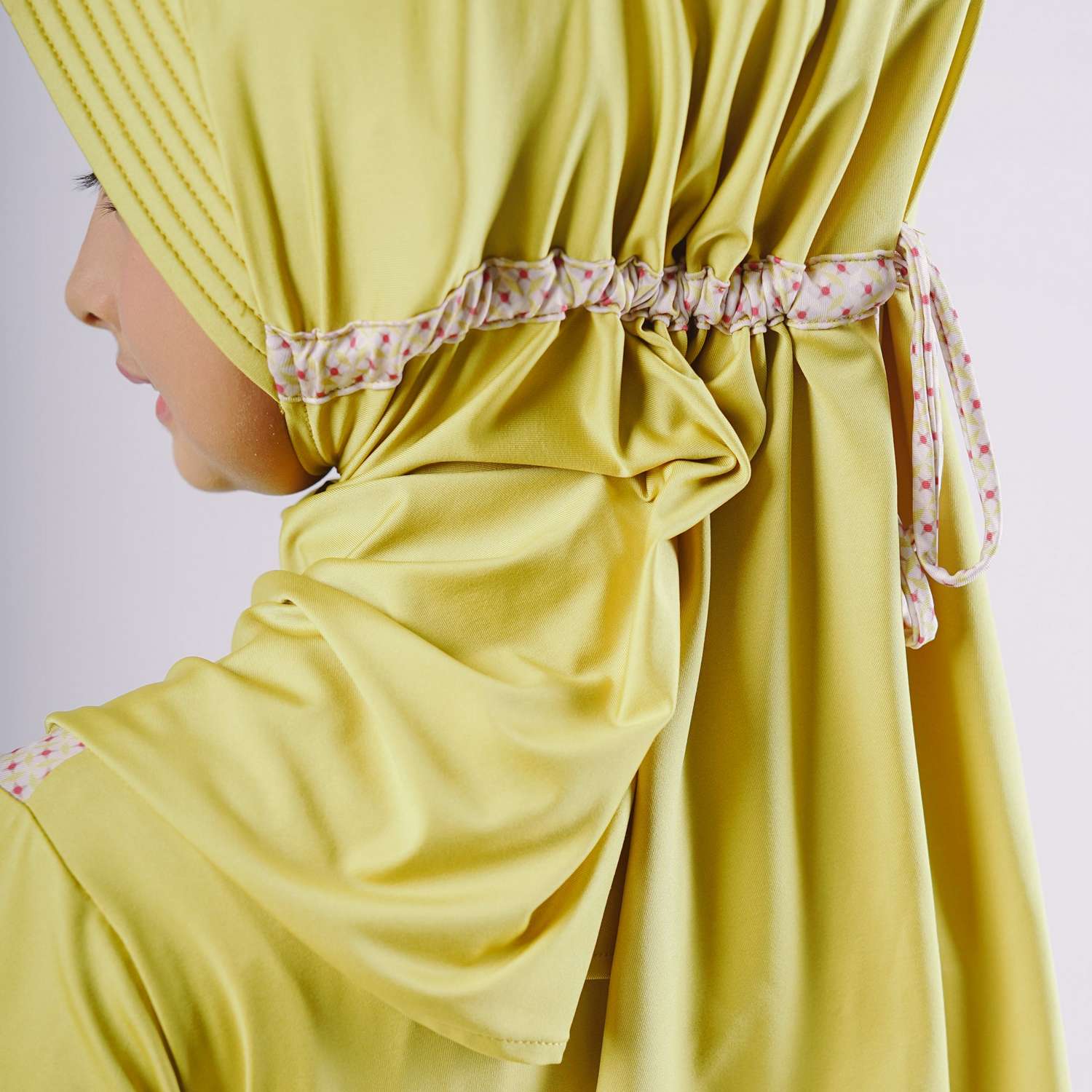 Elzatta Gamis Sarimbit Anak Spandeks Sevilla - Lime