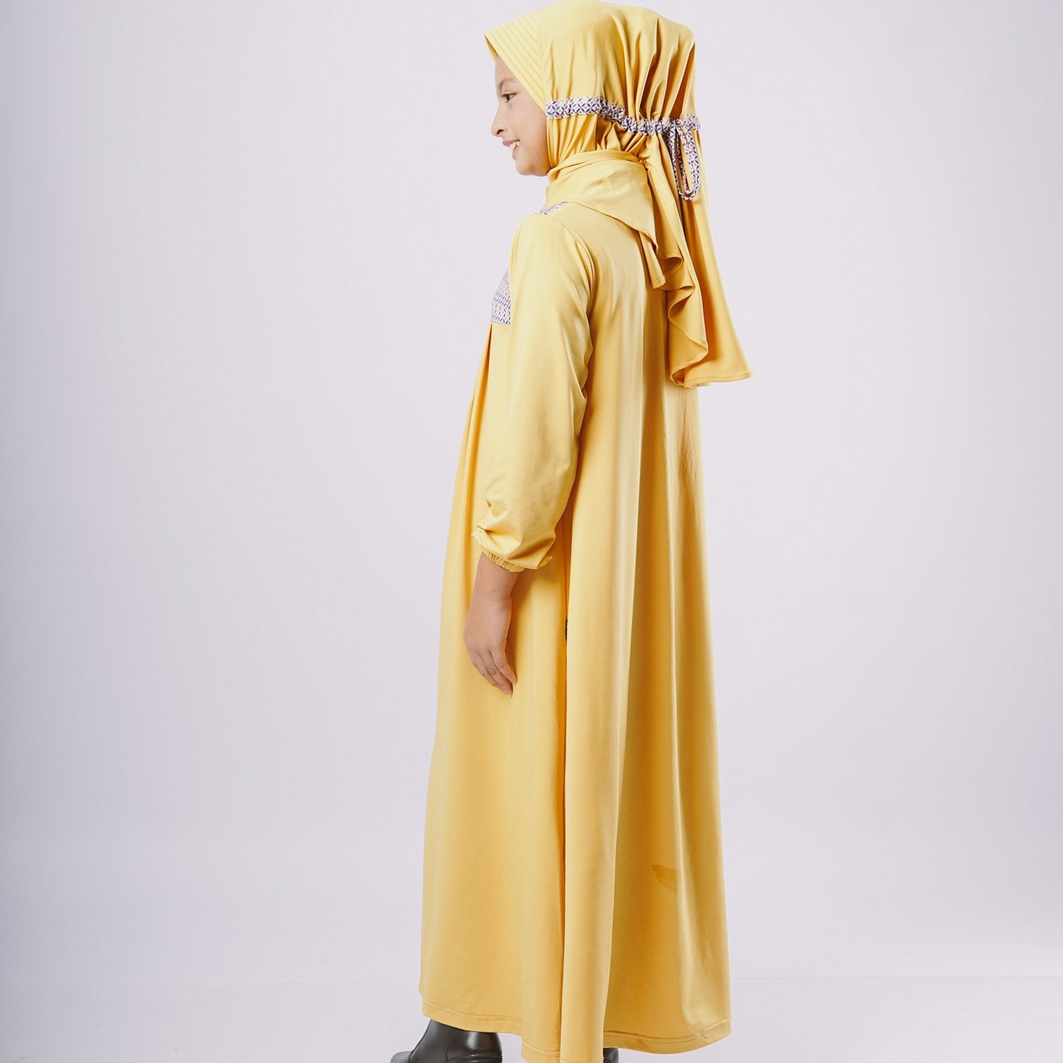 Elzatta Gamis Sarimbit Anak Spandeks Sevilla - Royal Blue