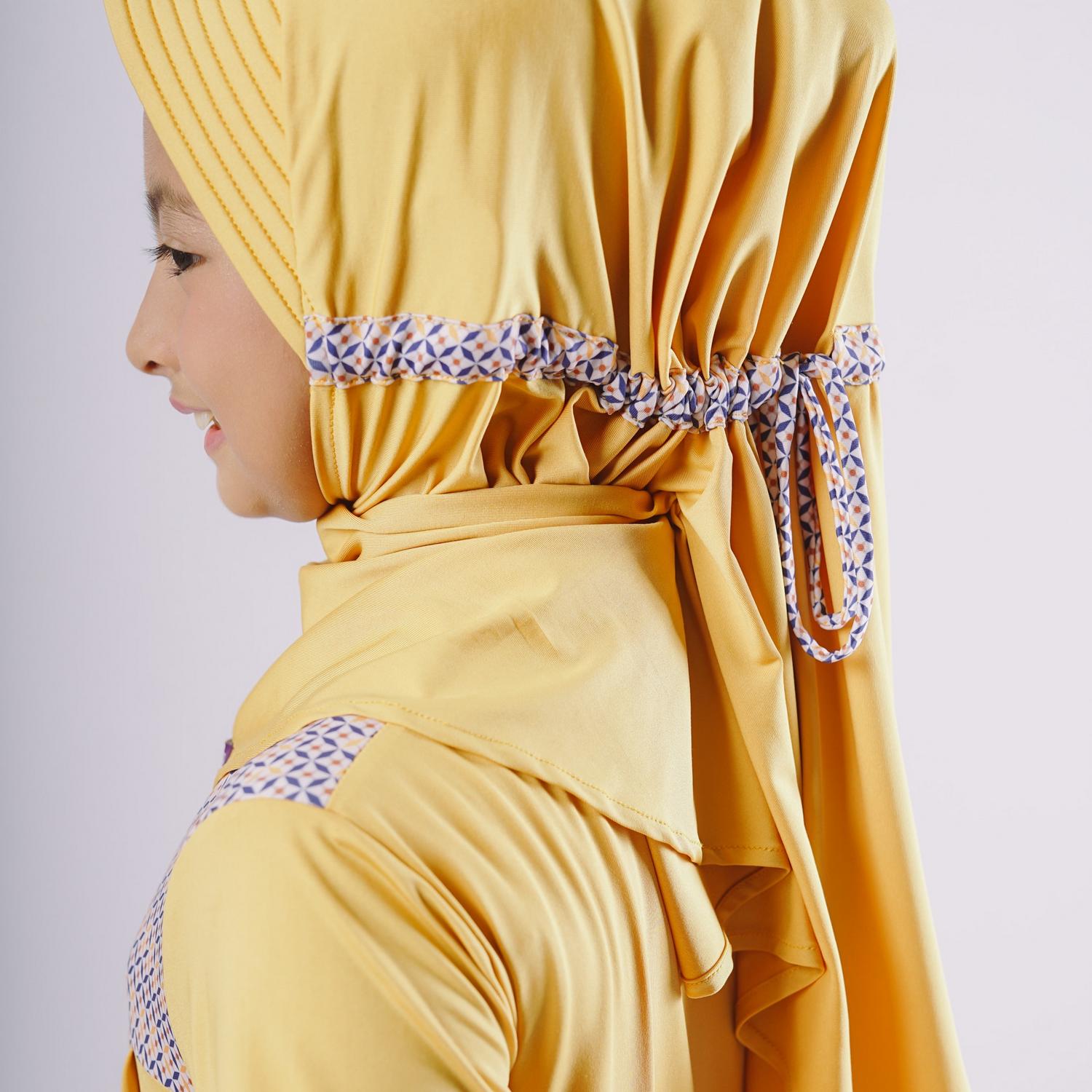 Elzatta Gamis Sarimbit Anak Spandeks Sevilla - Royal Blue