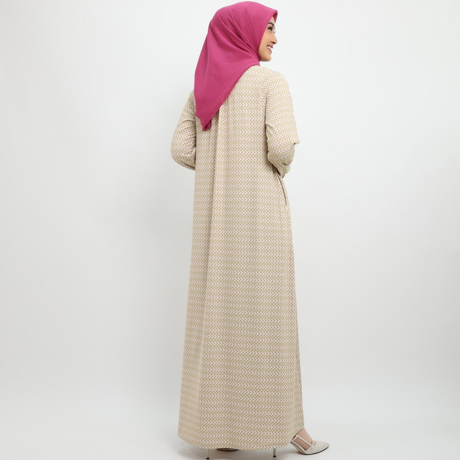 Elzatta Gamis Sarimbit Spandeks Sevilla - Lime