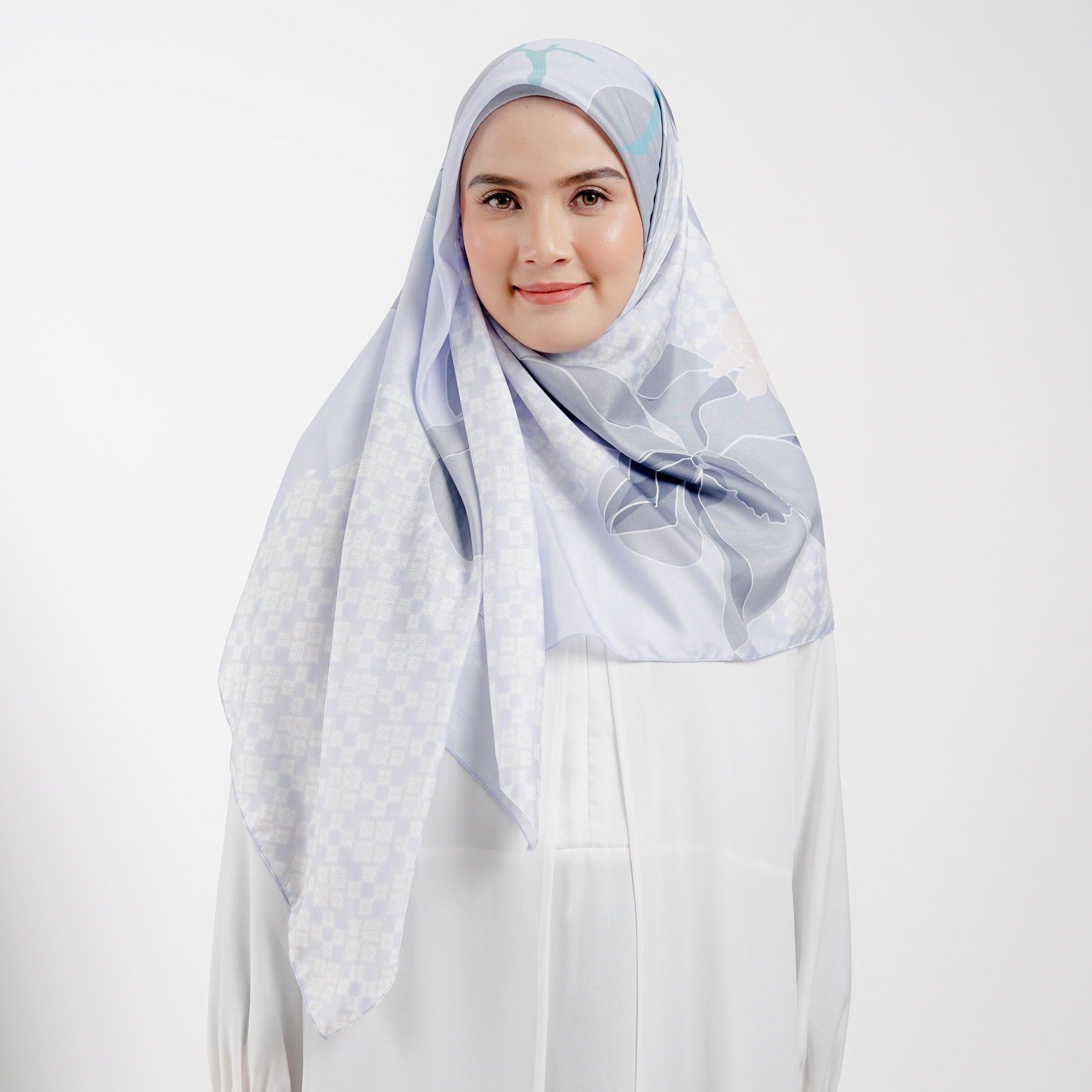 Elzatta Kaila Overlay Flower - Lylac