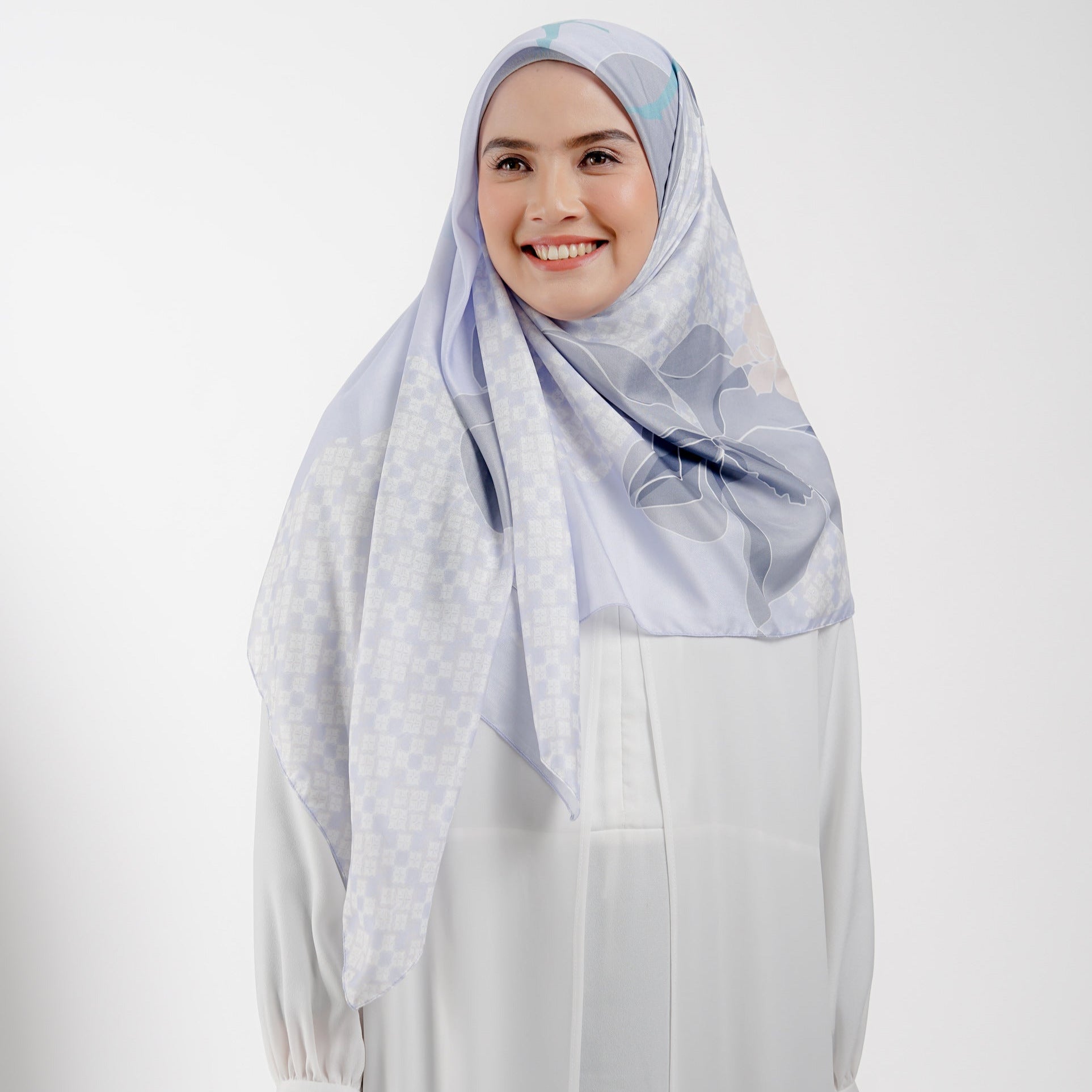Elzatta Kaila Overlay Flower - Lylac