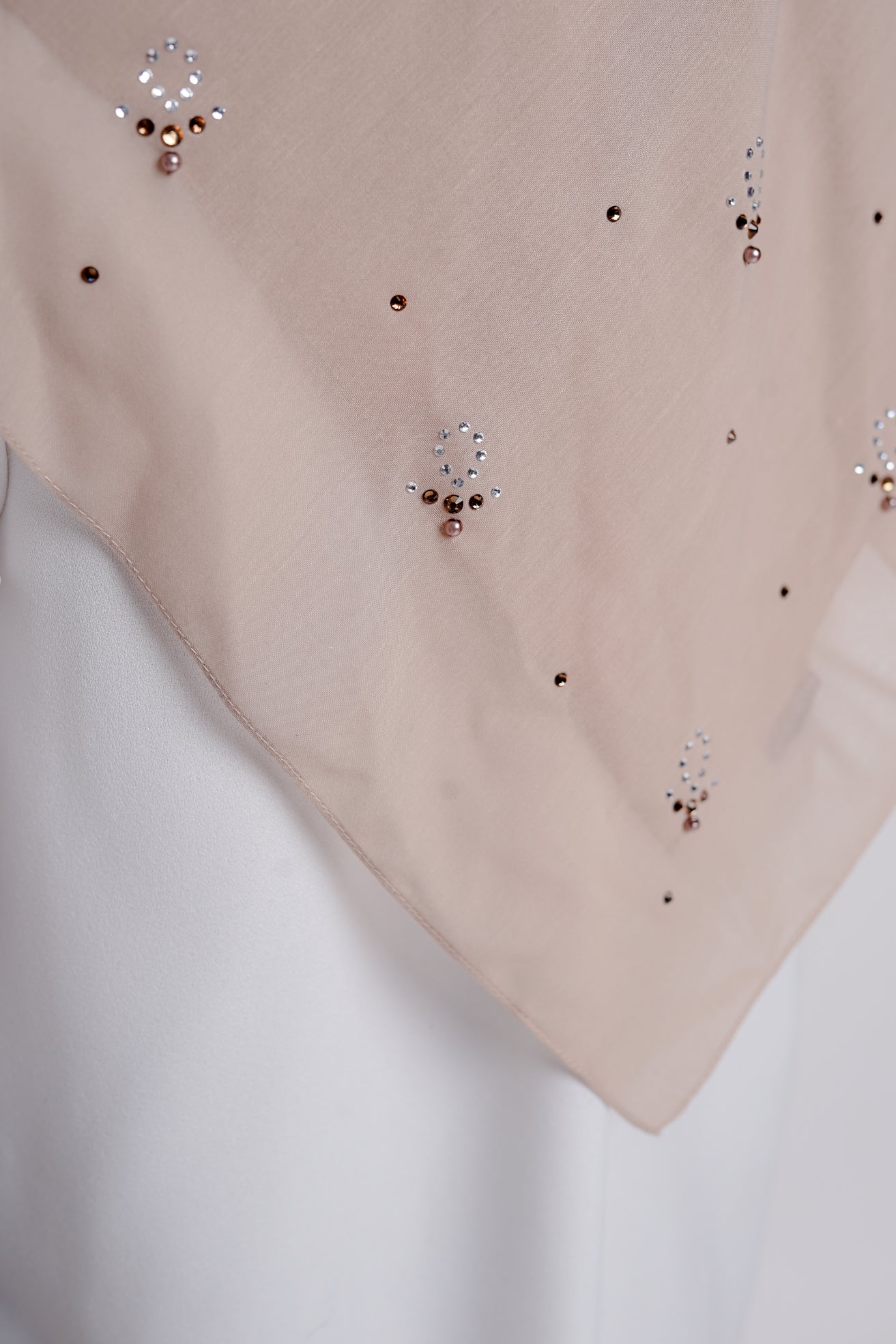 Elzatta Keisha Beads Flower - Khaky