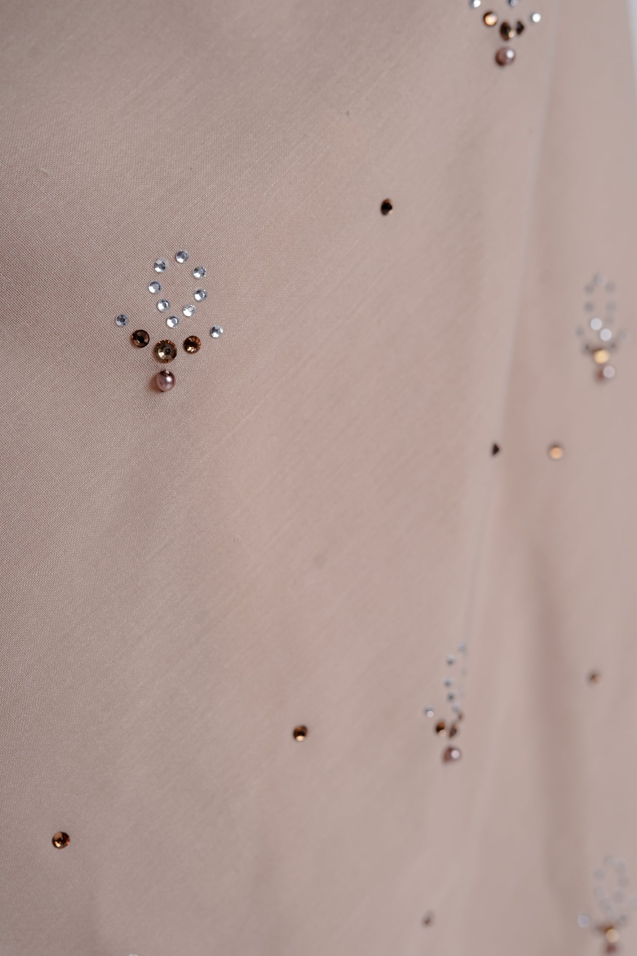 Elzatta Keisha Beads Flower - Khaky