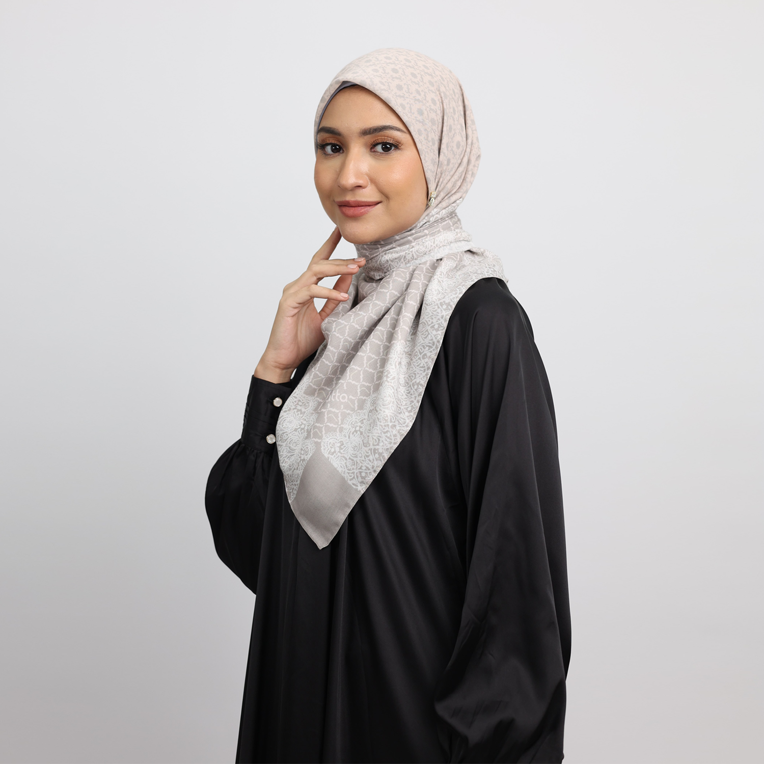 Elzatta Hijab Kanara Lace Granada - Nude