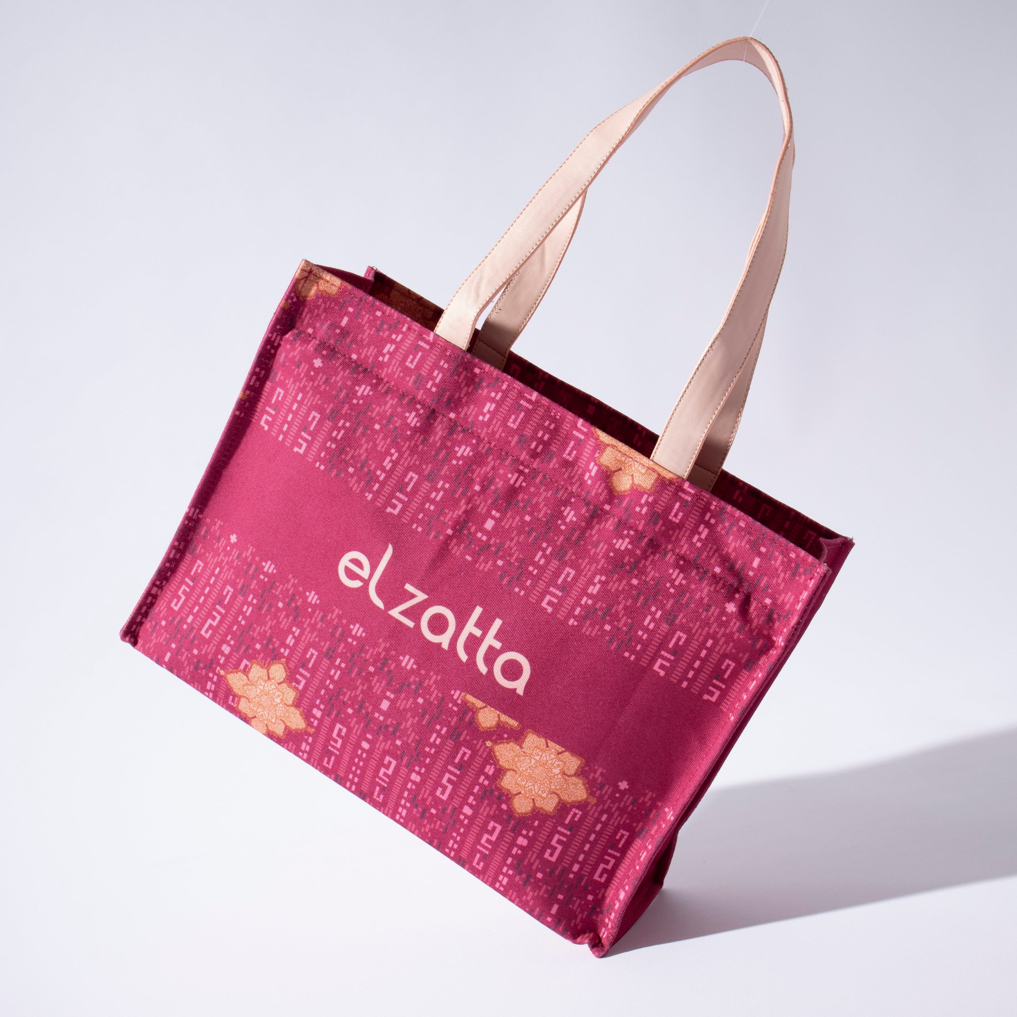 Elzatta Alwani Tote Bag - Fuschia