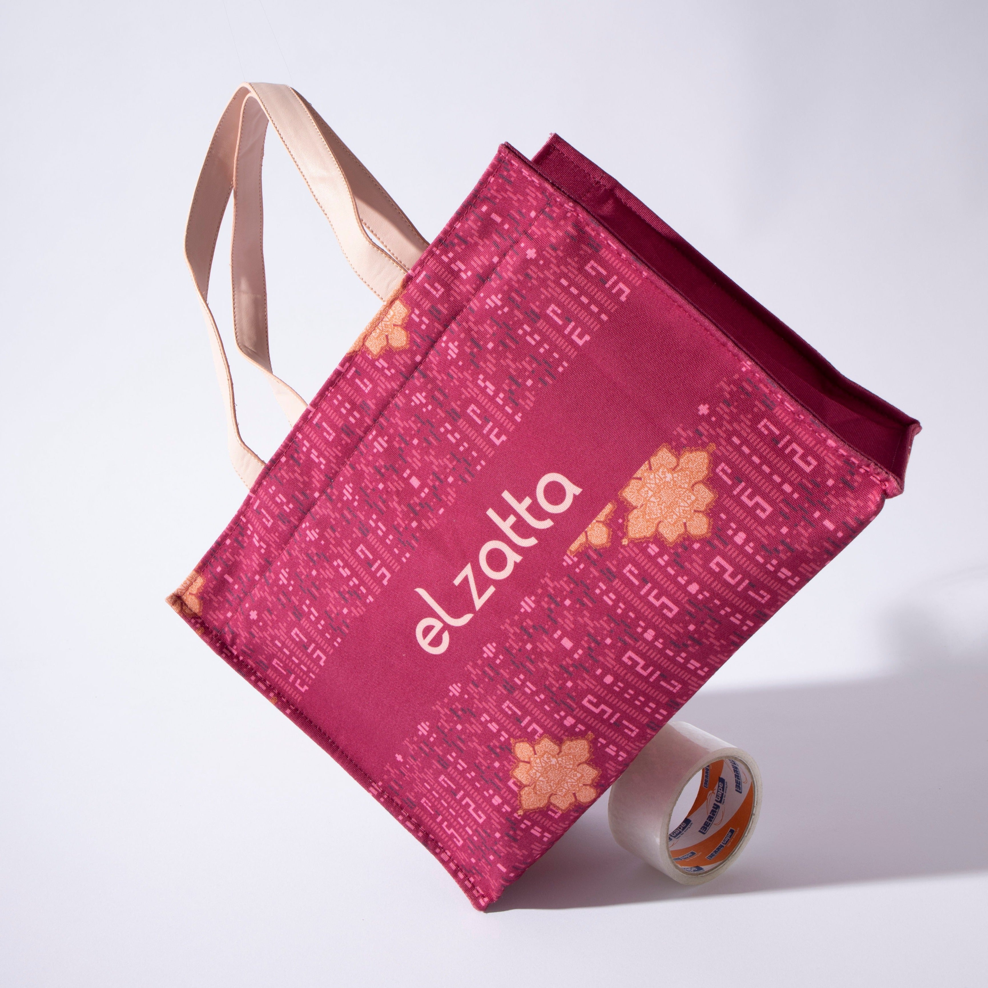 Elzatta Alwani Tote Bag - Fuschia
