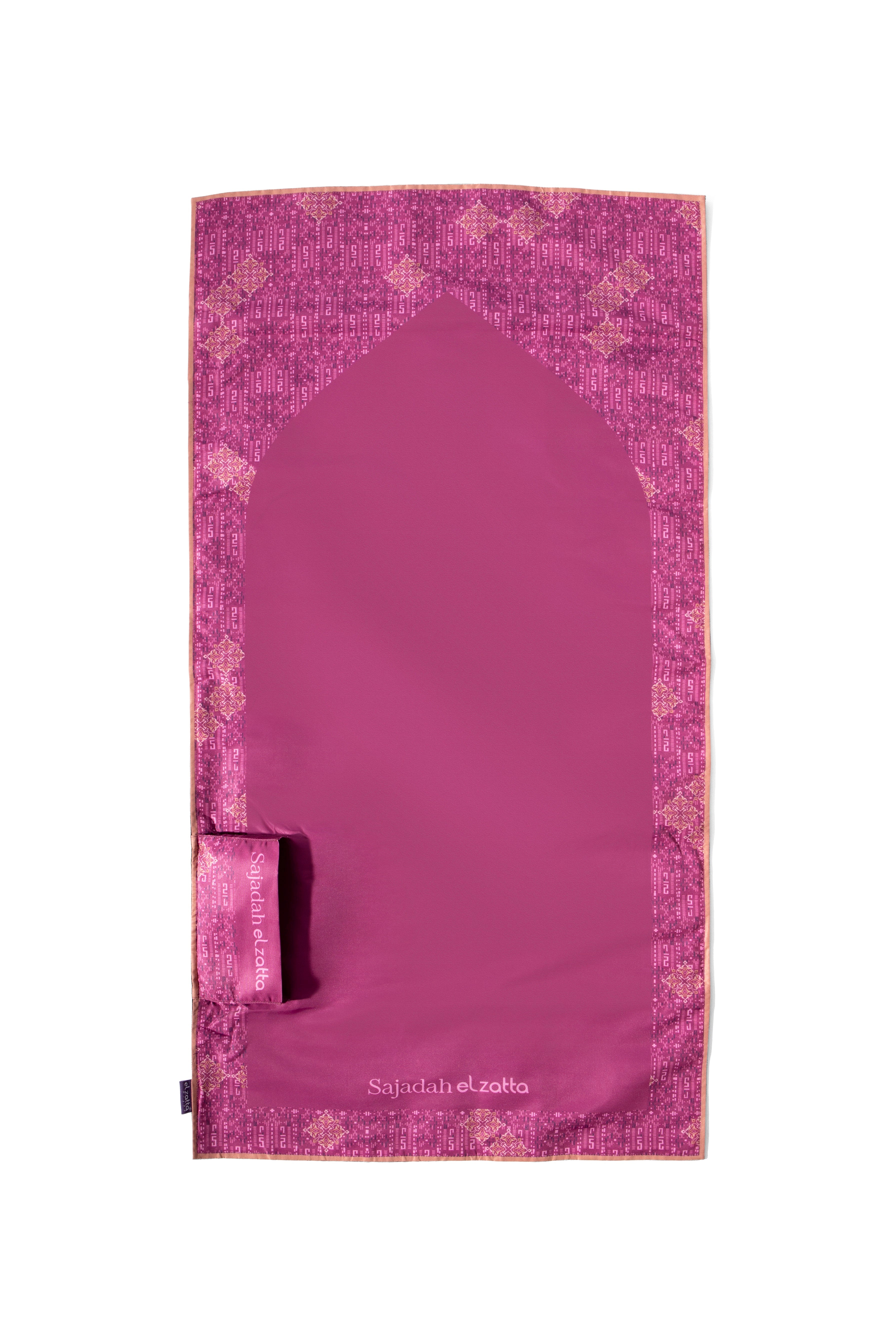 Elzatta Sajadah Alwani Pocket - Fuschia