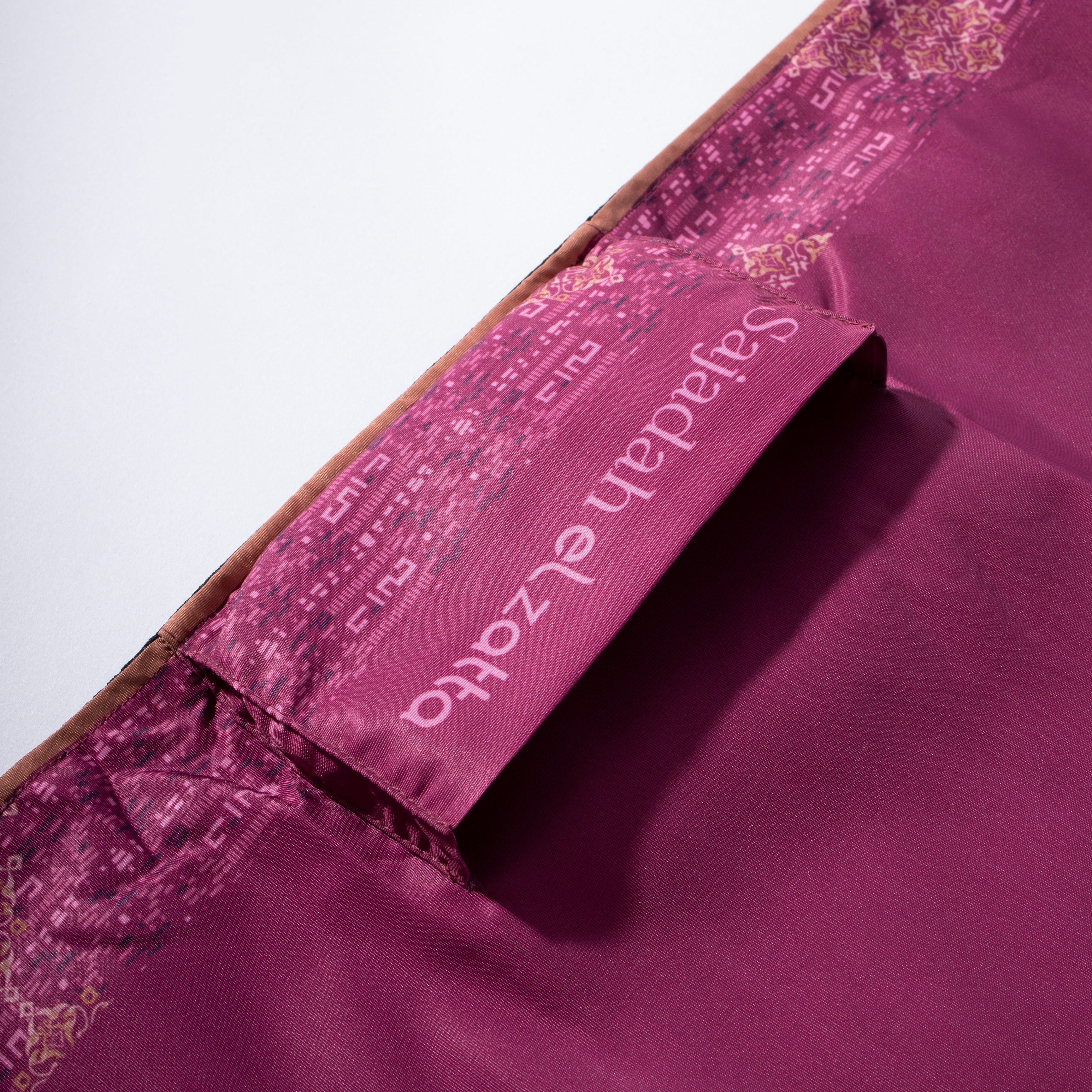 Elzatta Sajadah Alwani Pocket - Fuschia