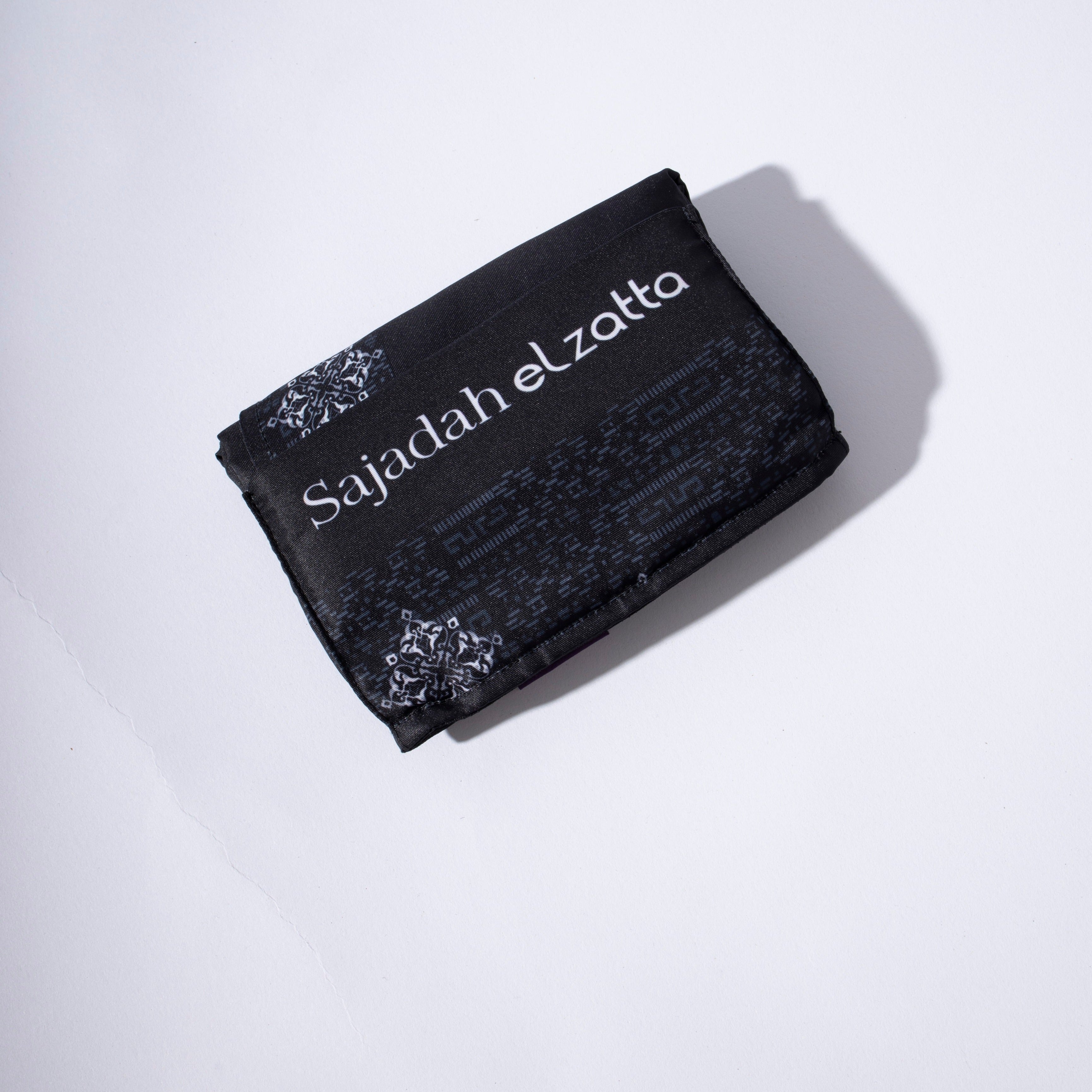 Elzatta Sajadah Alwani Pocket - Hitam