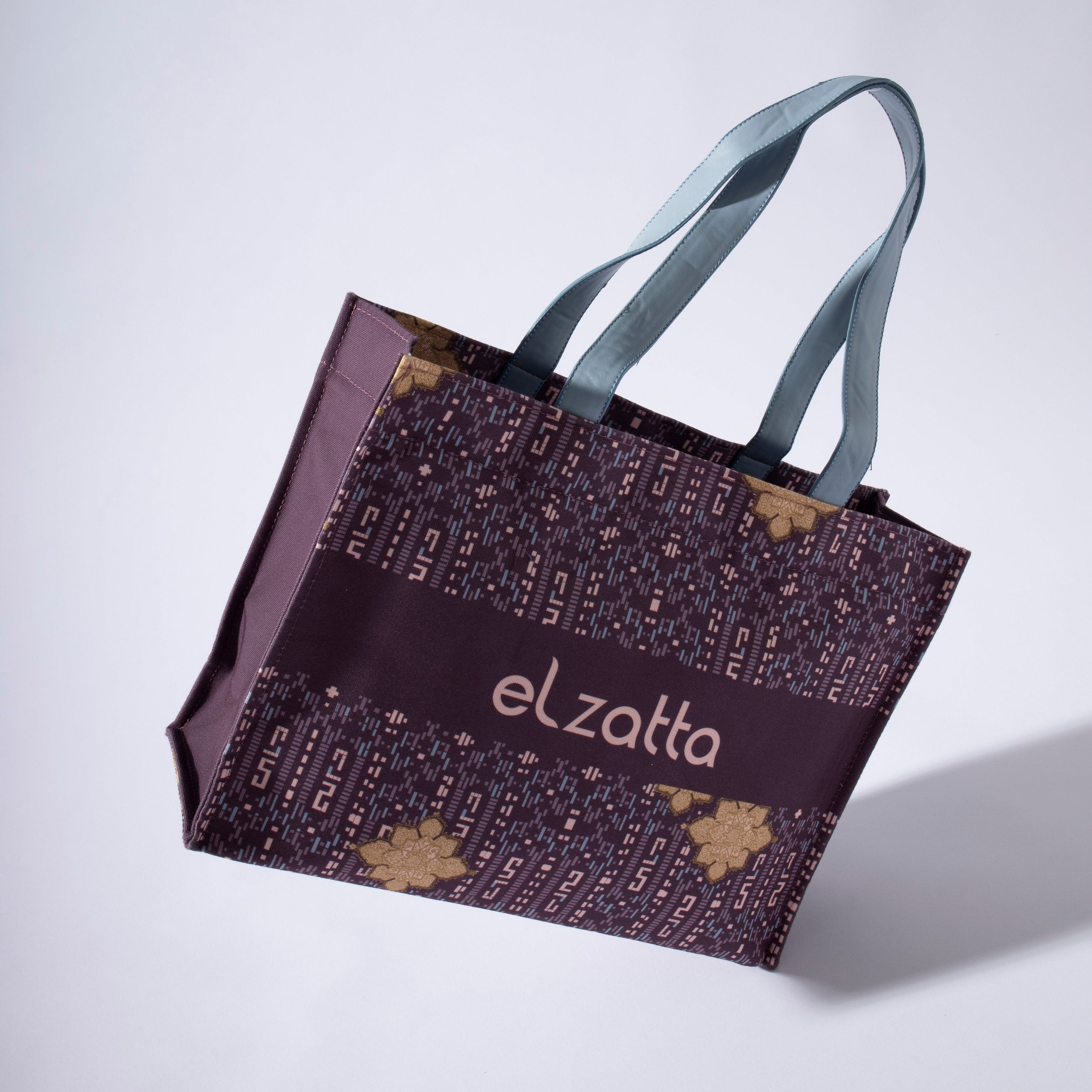 Elzatta Alwani Tote Bag - Dark Purple