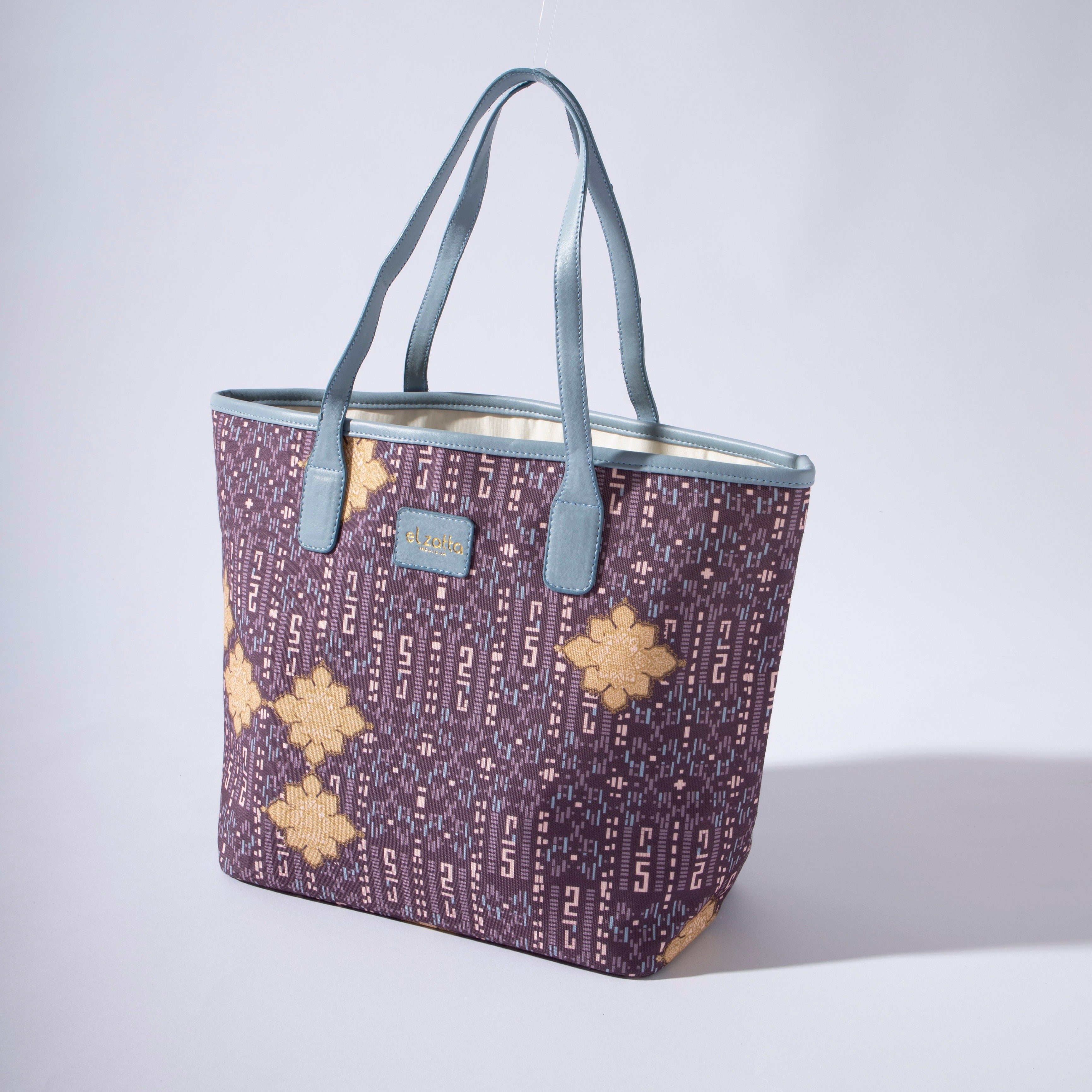 Elzatta Alwani Handbag - Dark Purple