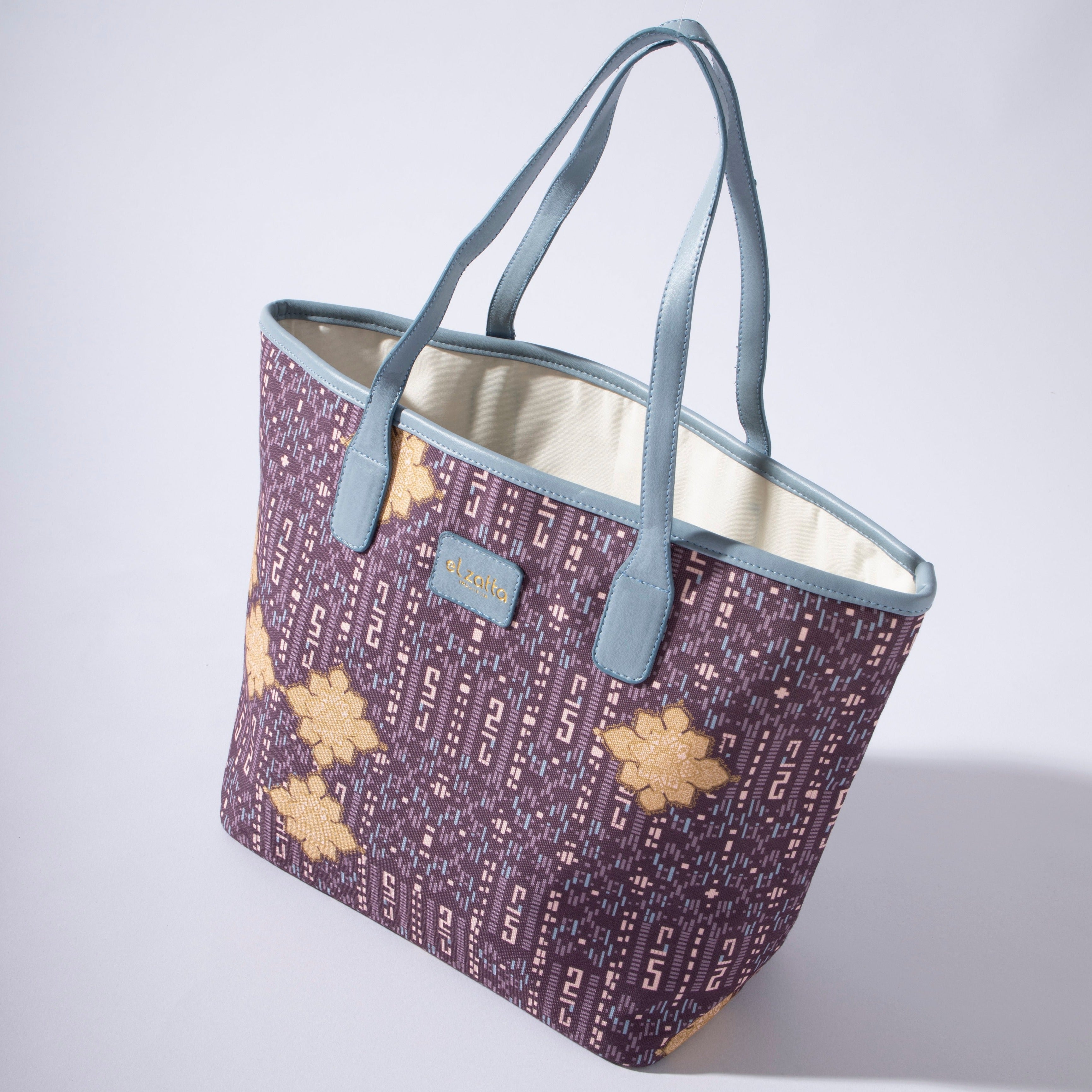 Elzatta Alwani Handbag - Dark Purple