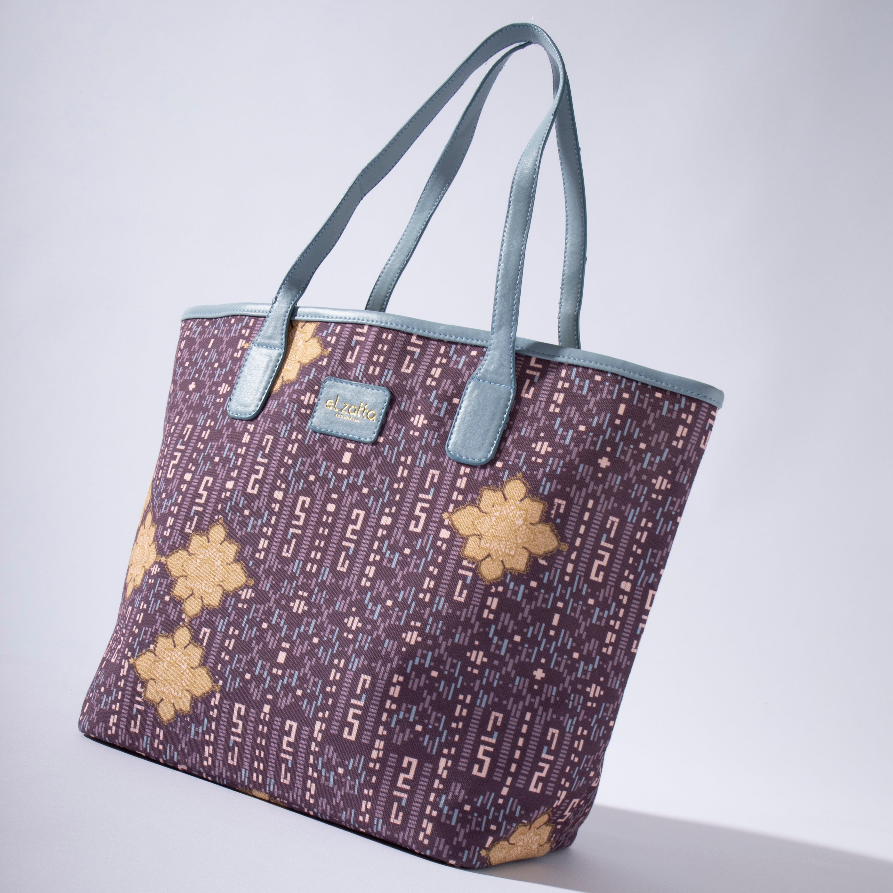 Elzatta Alwani Handbag - Dark Purple