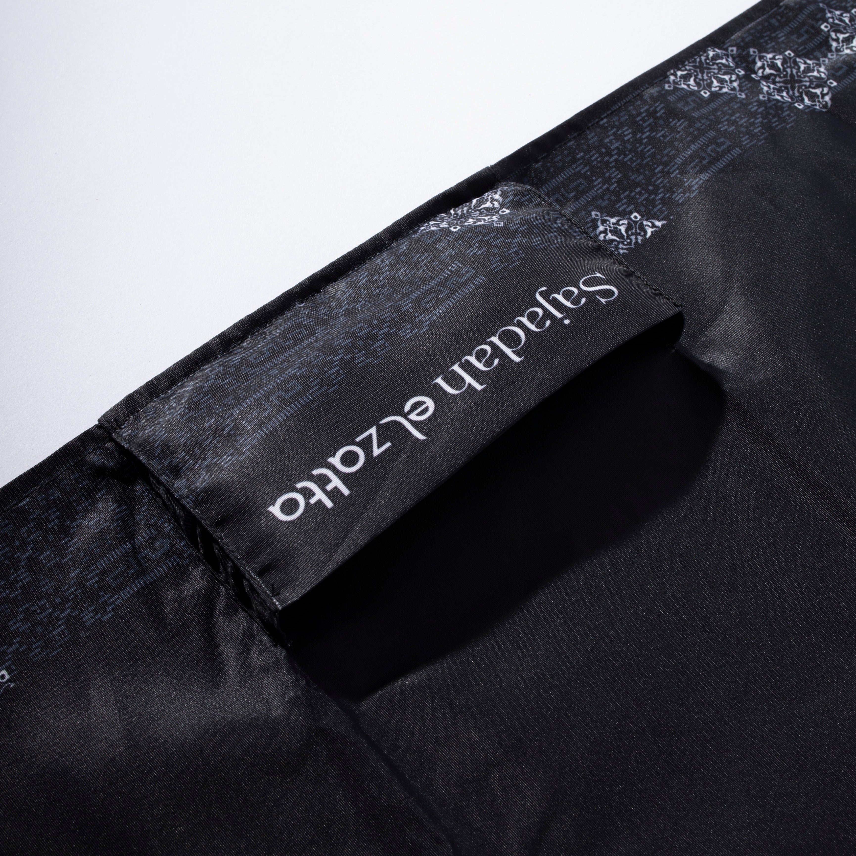 Elzatta Sajadah Alwani Pocket - Hitam