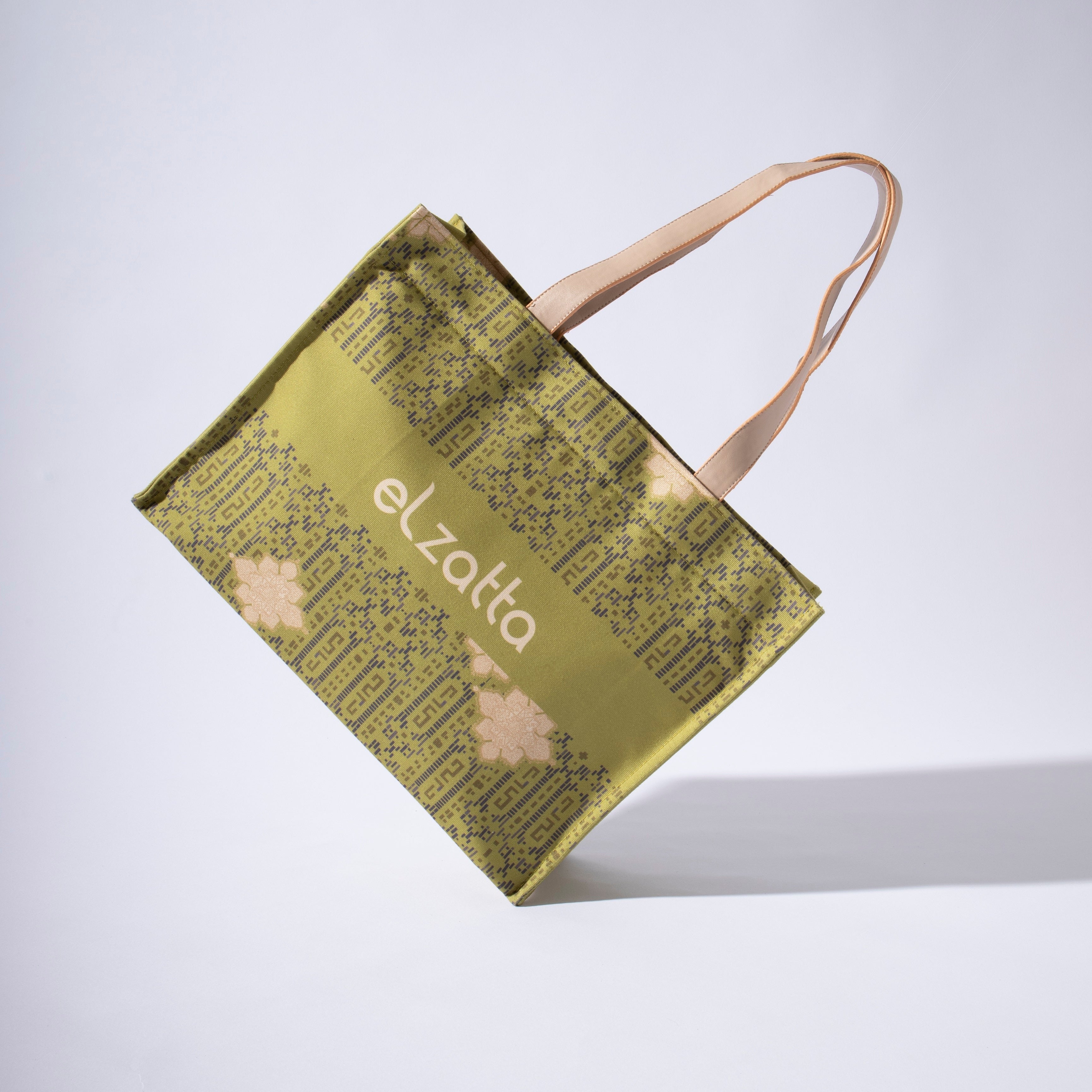 Elzatta Alwani Tote Bag - Lime