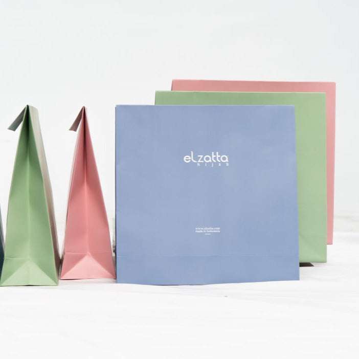 Elzatta Mini Paper Bag Biru