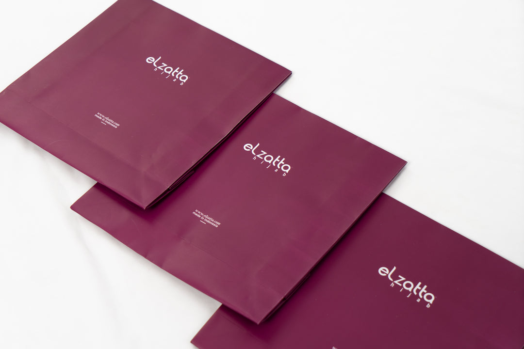 Elzatta Mini Paper Bag Ungu