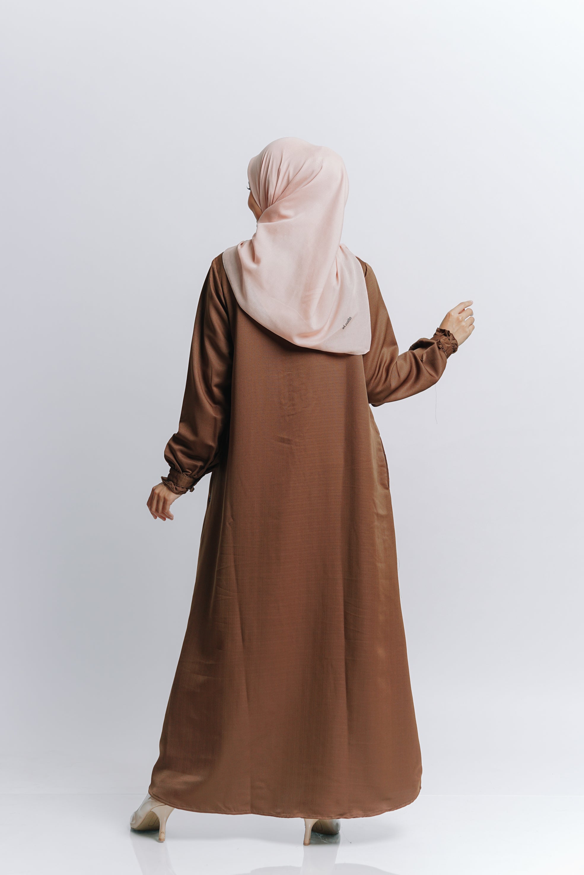 Elzatta Gamis Nayela - Coklat