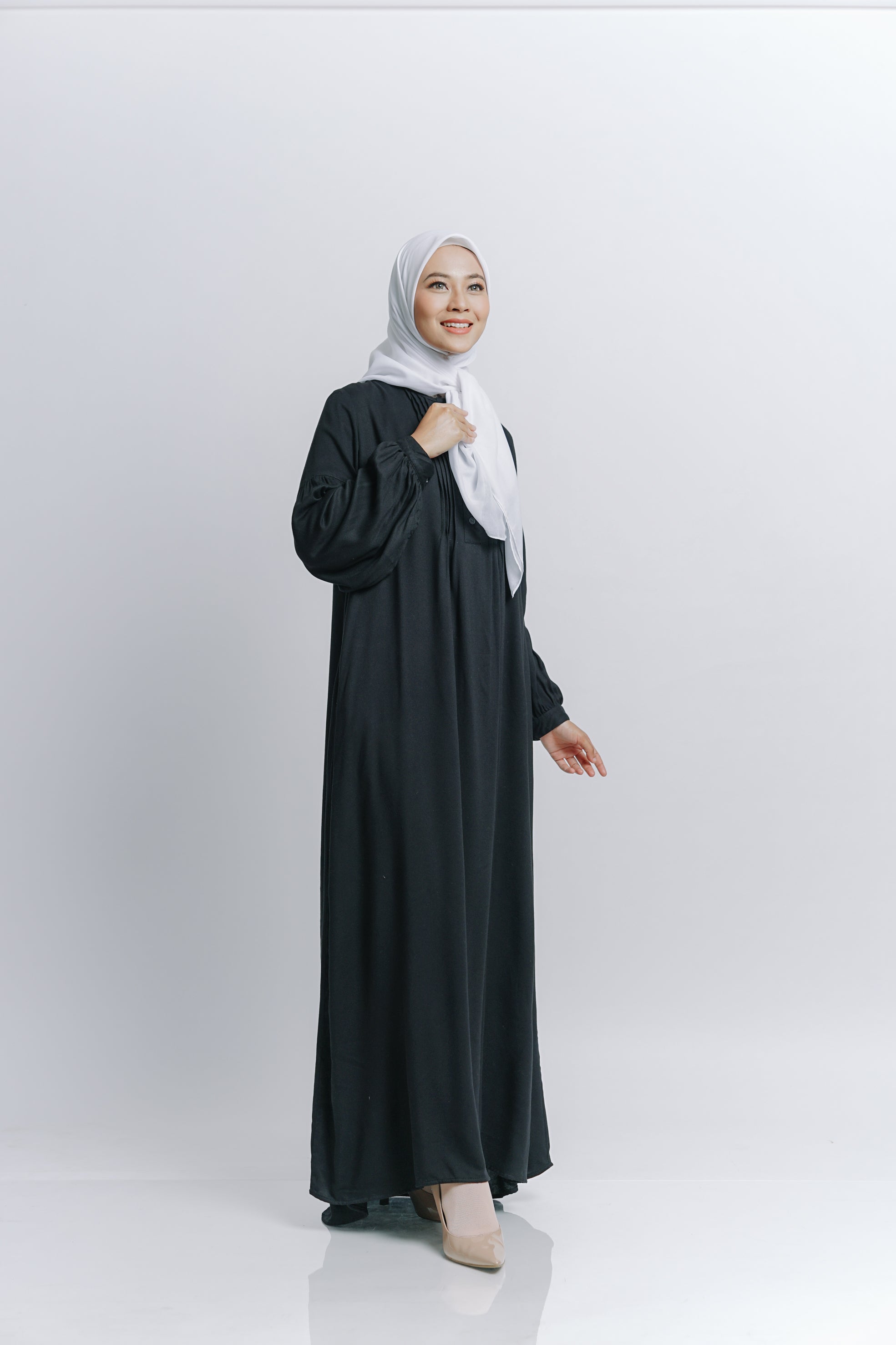 Elzatta Gamis Narina - Hitam