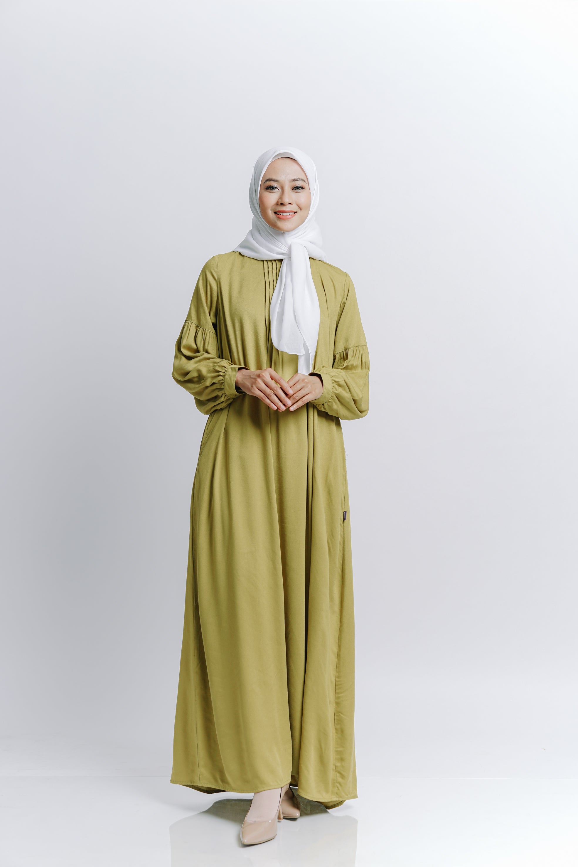 Elzatta Gamis Alwanira - Lime Green