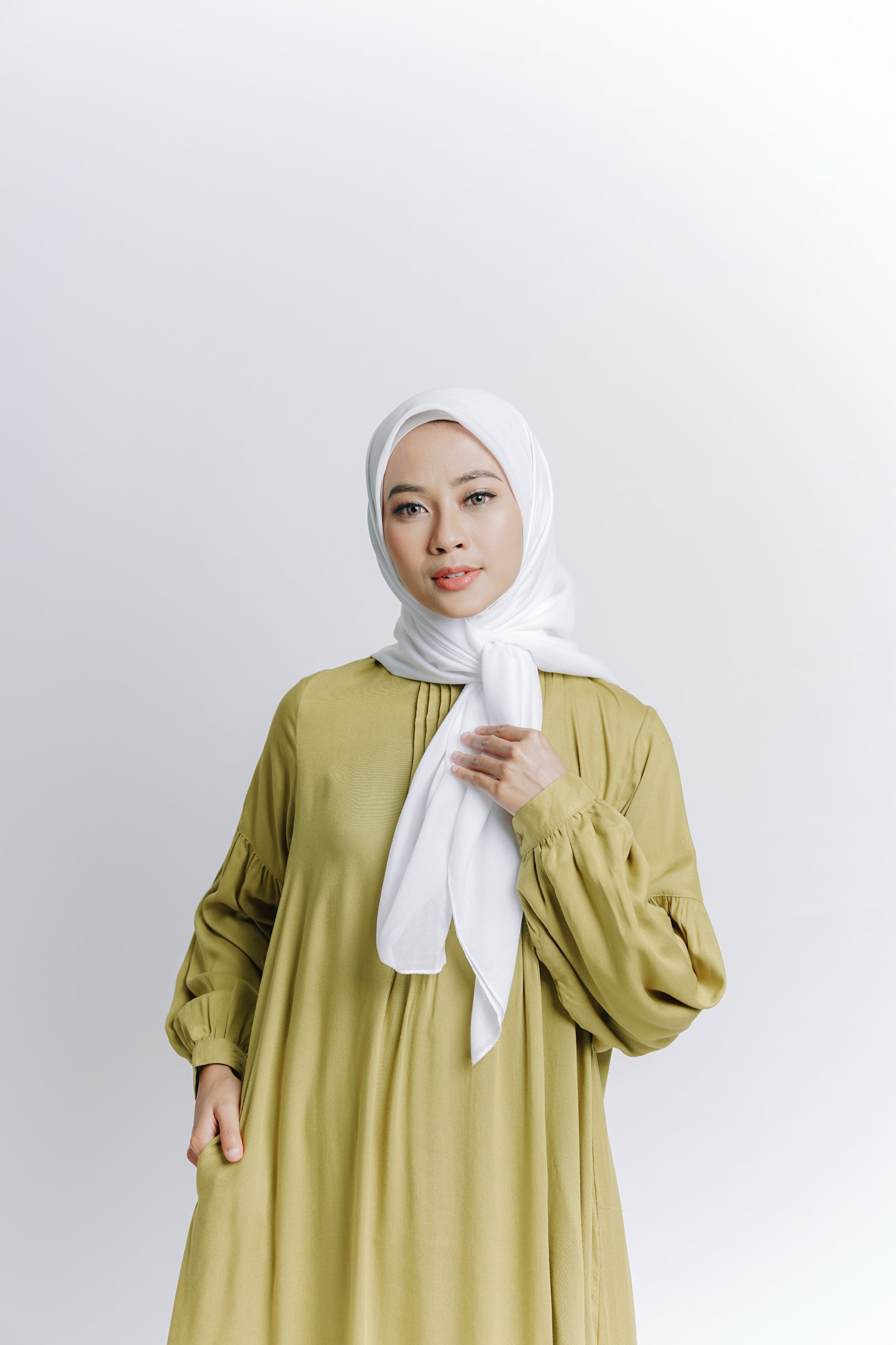 Elzatta Gamis Alwanira - Lime Green