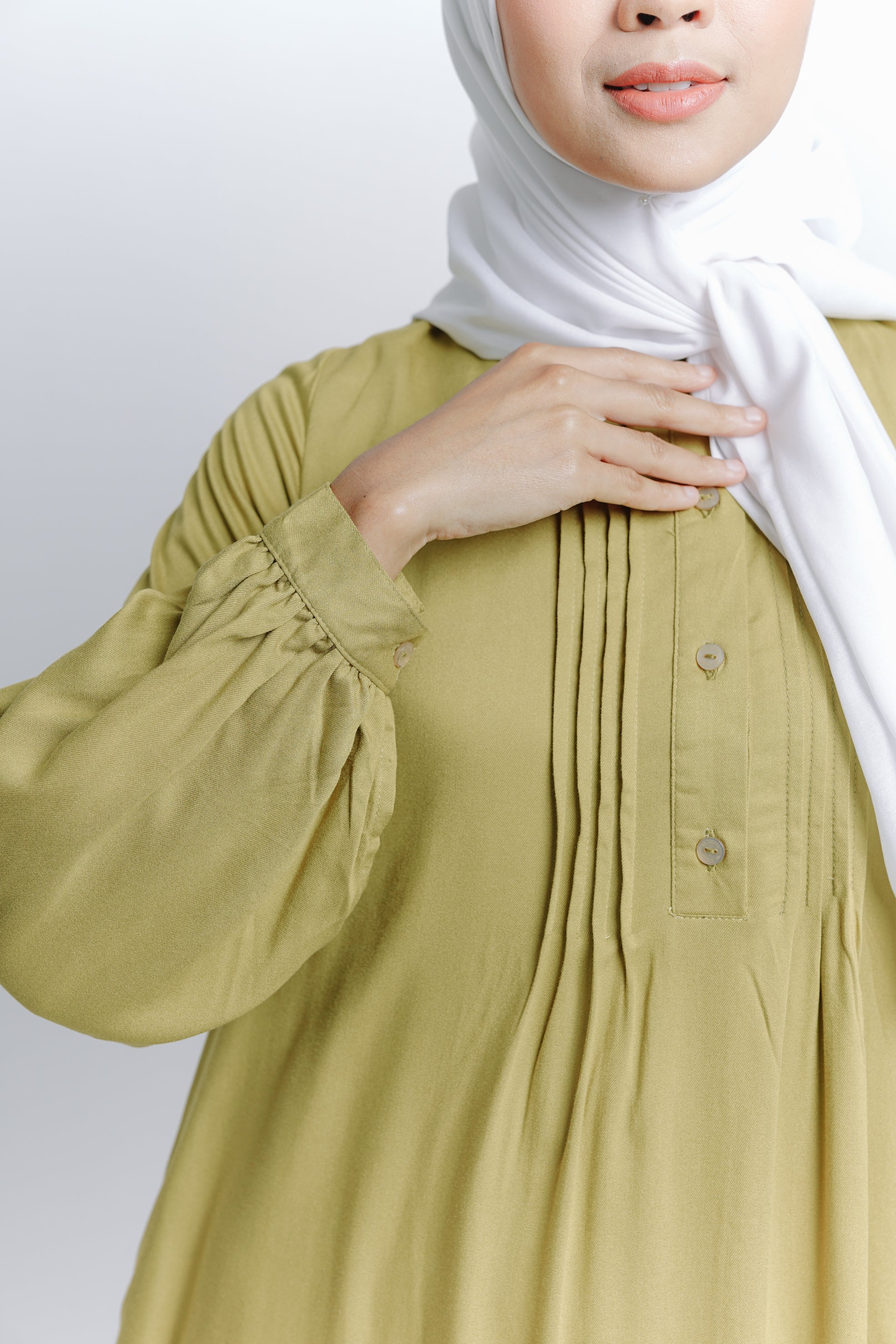 Elzatta Gamis Alwanira - Lime Green