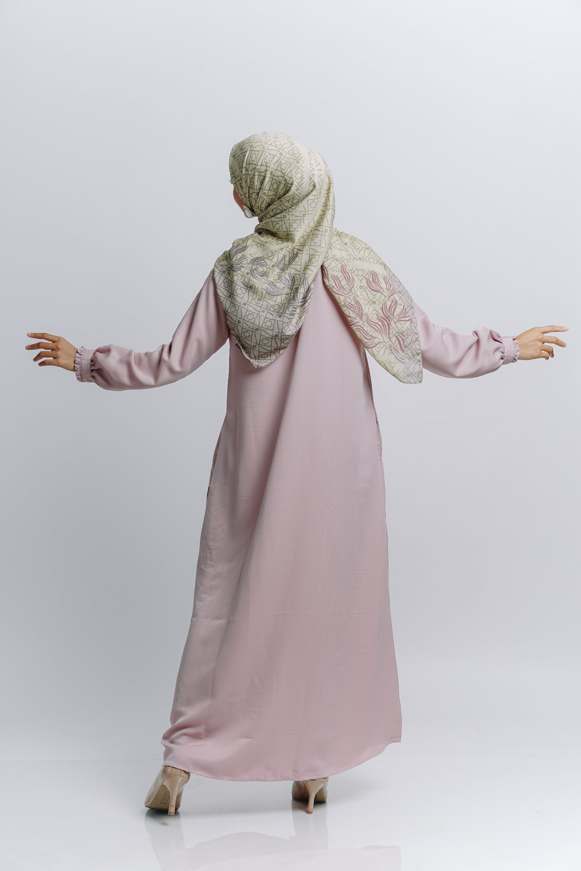 Elzatta Gamis Nayela - Dusty Pink