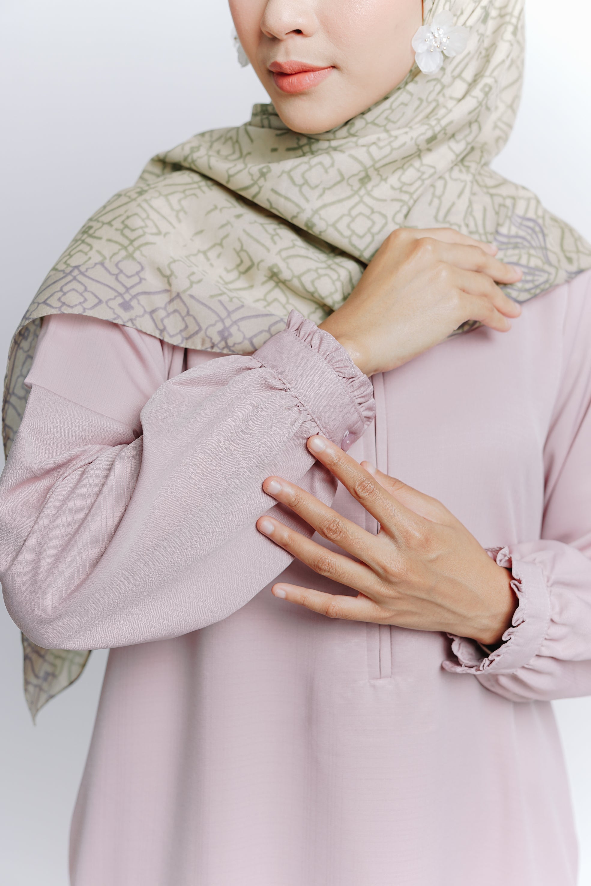 Elzatta Gamis Nayela - Dusty Pink