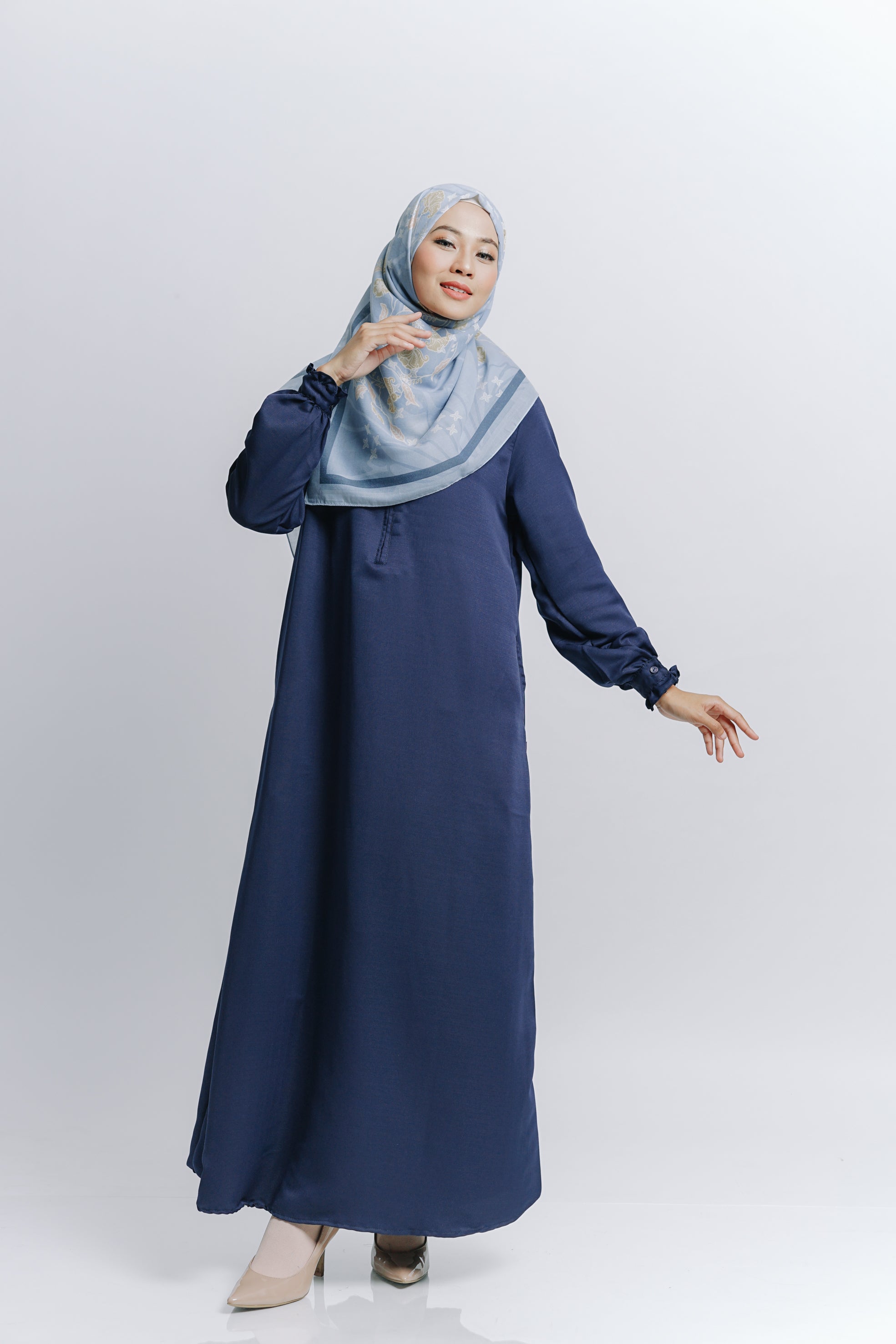 Elzatta Gamis Nayela - Navy