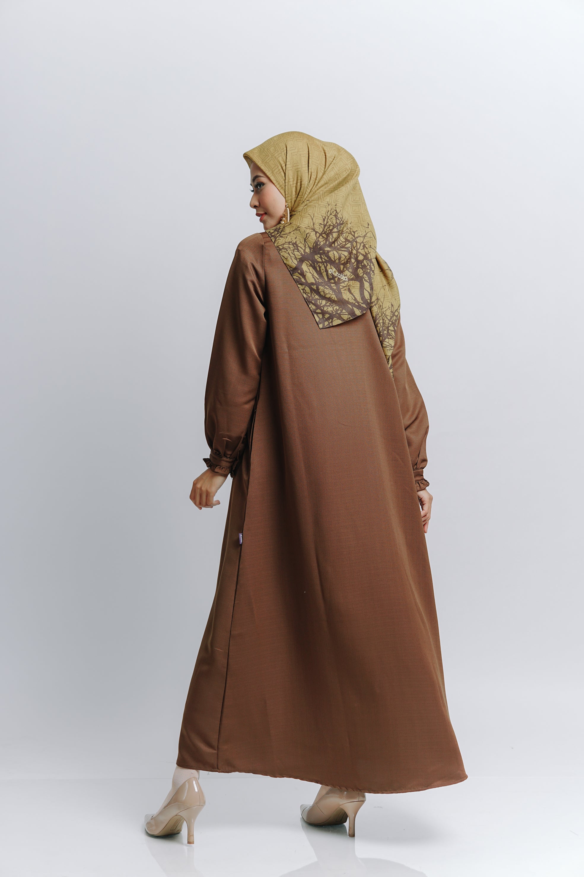 Elzatta Gamis Nayela - Dark Brown