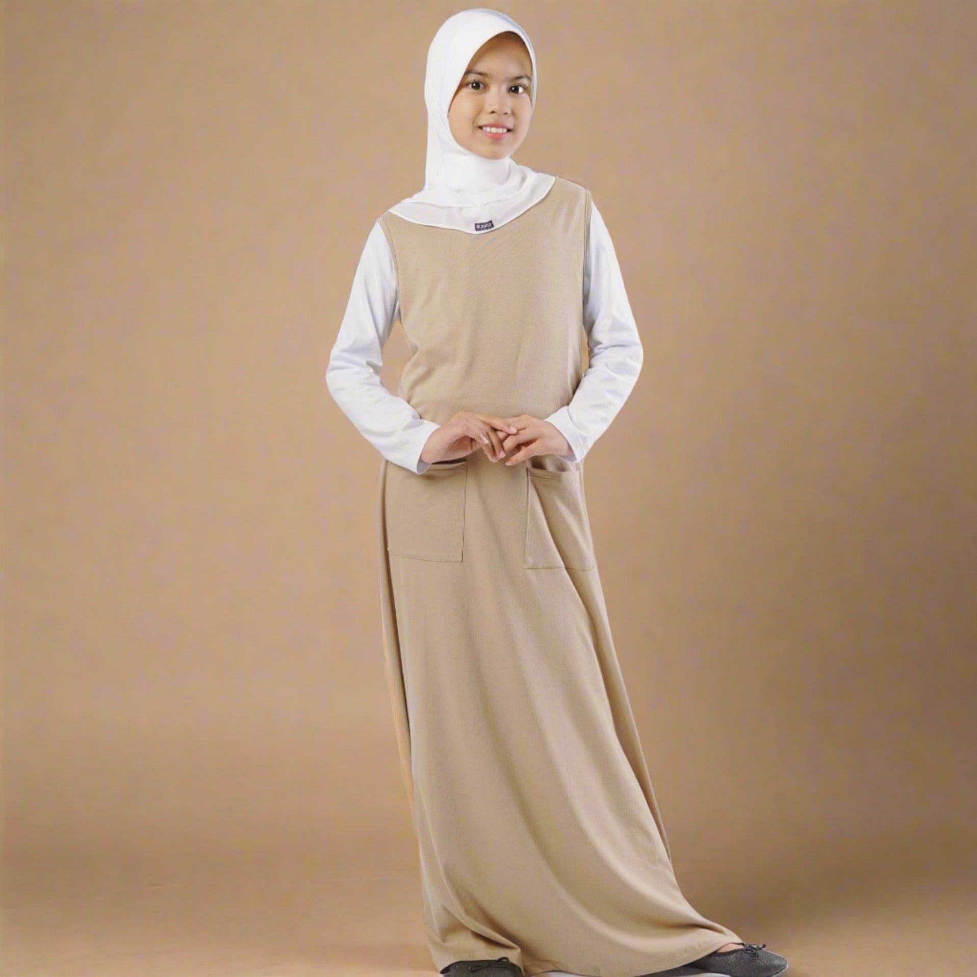 Gamis Knit Sleeveless Anak - Milo