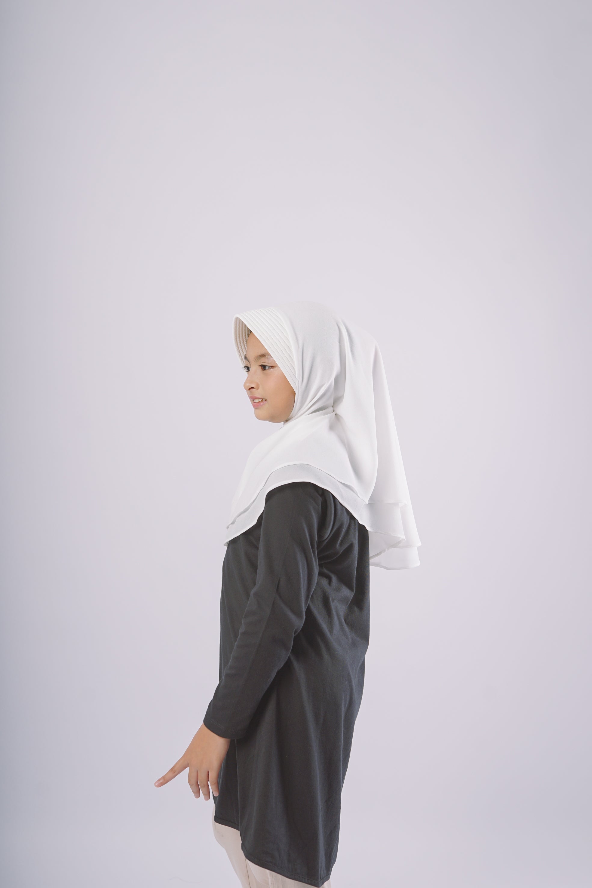 Elzatta Kids Tunik Knit Basic Anak - Hitam