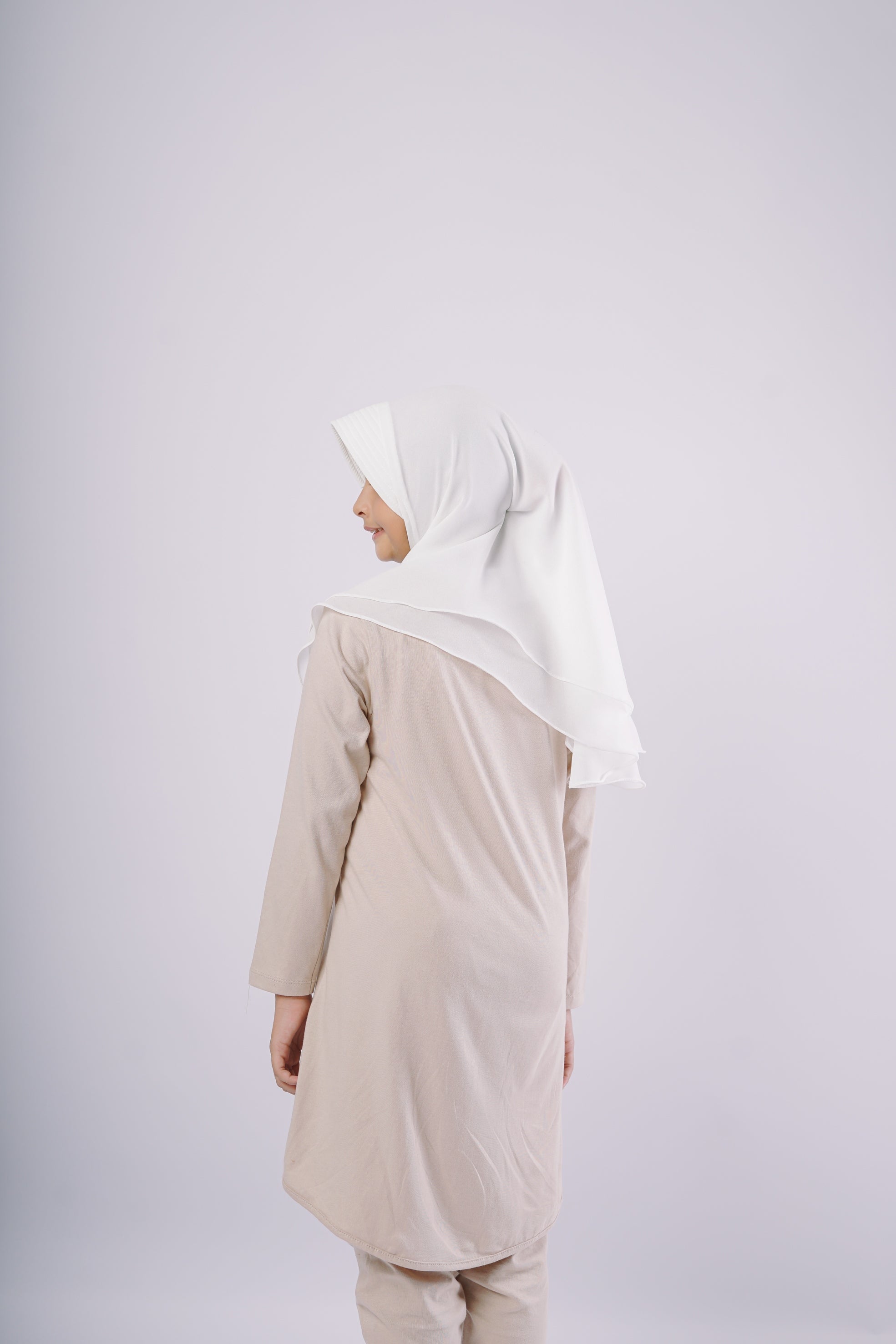 Elzatta Kids Tunik Knit Basic Anak - Mocca