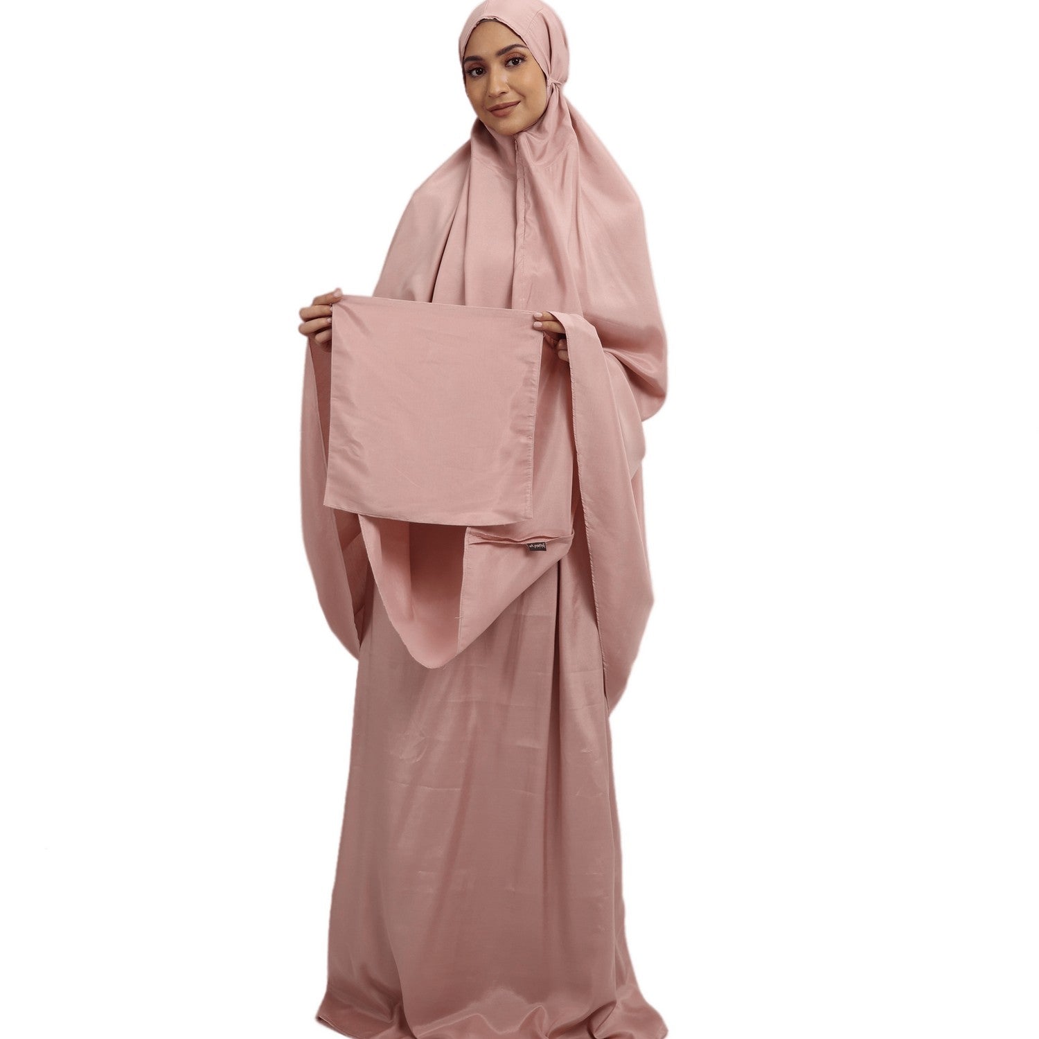 Elzatta Mukena S Rayon Silk - Pink