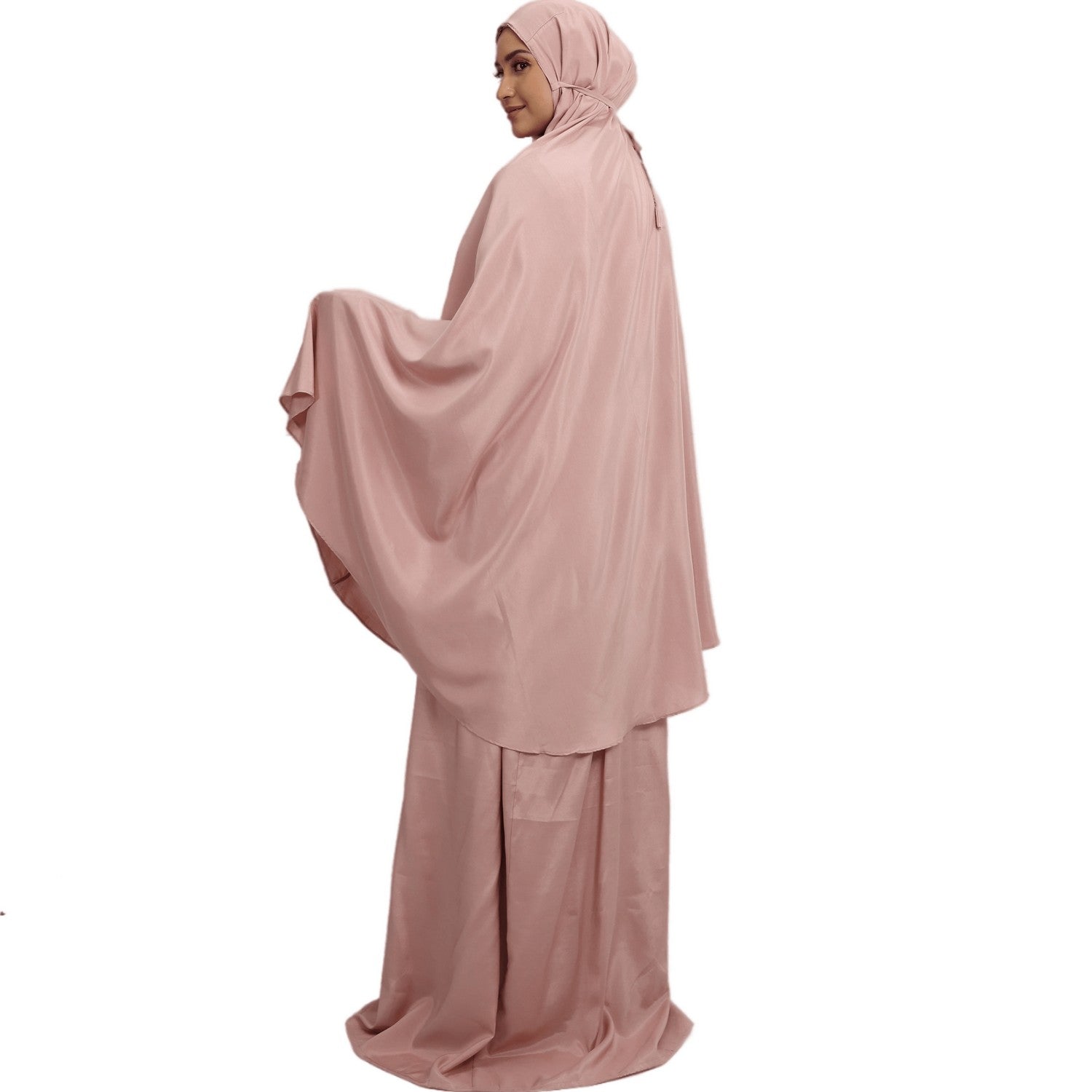 Elzatta Mukena S Rayon Silk - Pink