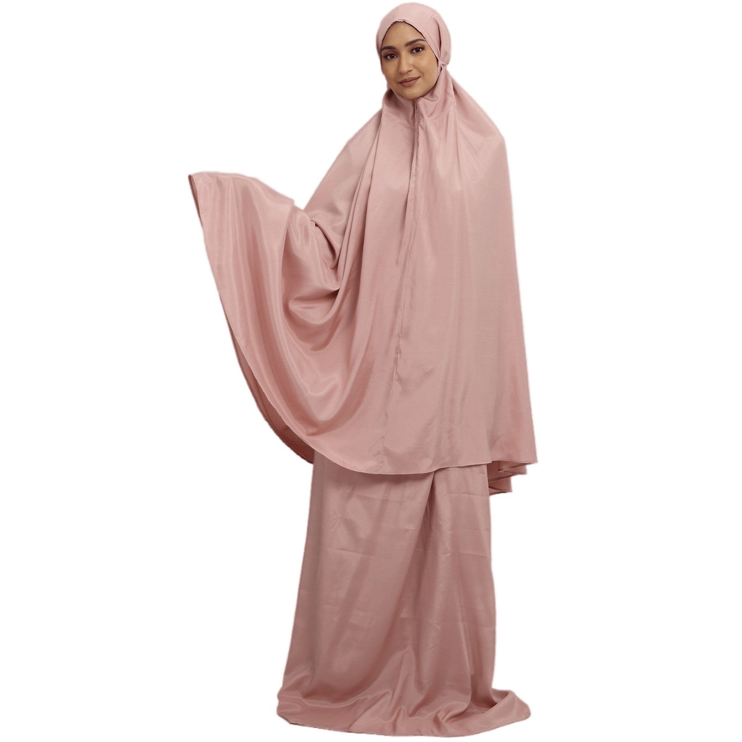 Elzatta Mukena S Rayon Silk - Pink