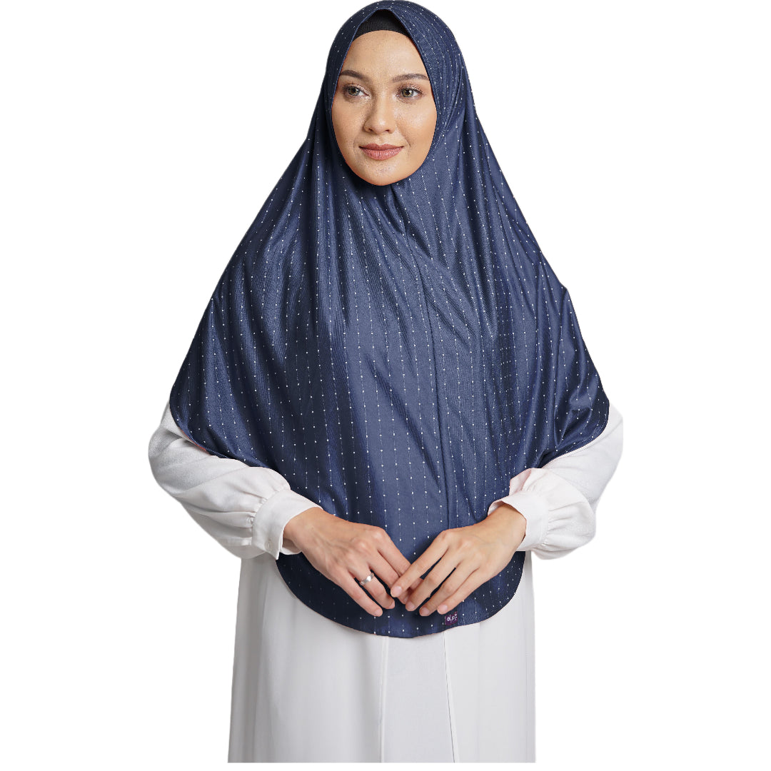 Elzatta Bergo Athaya Polka - Navy