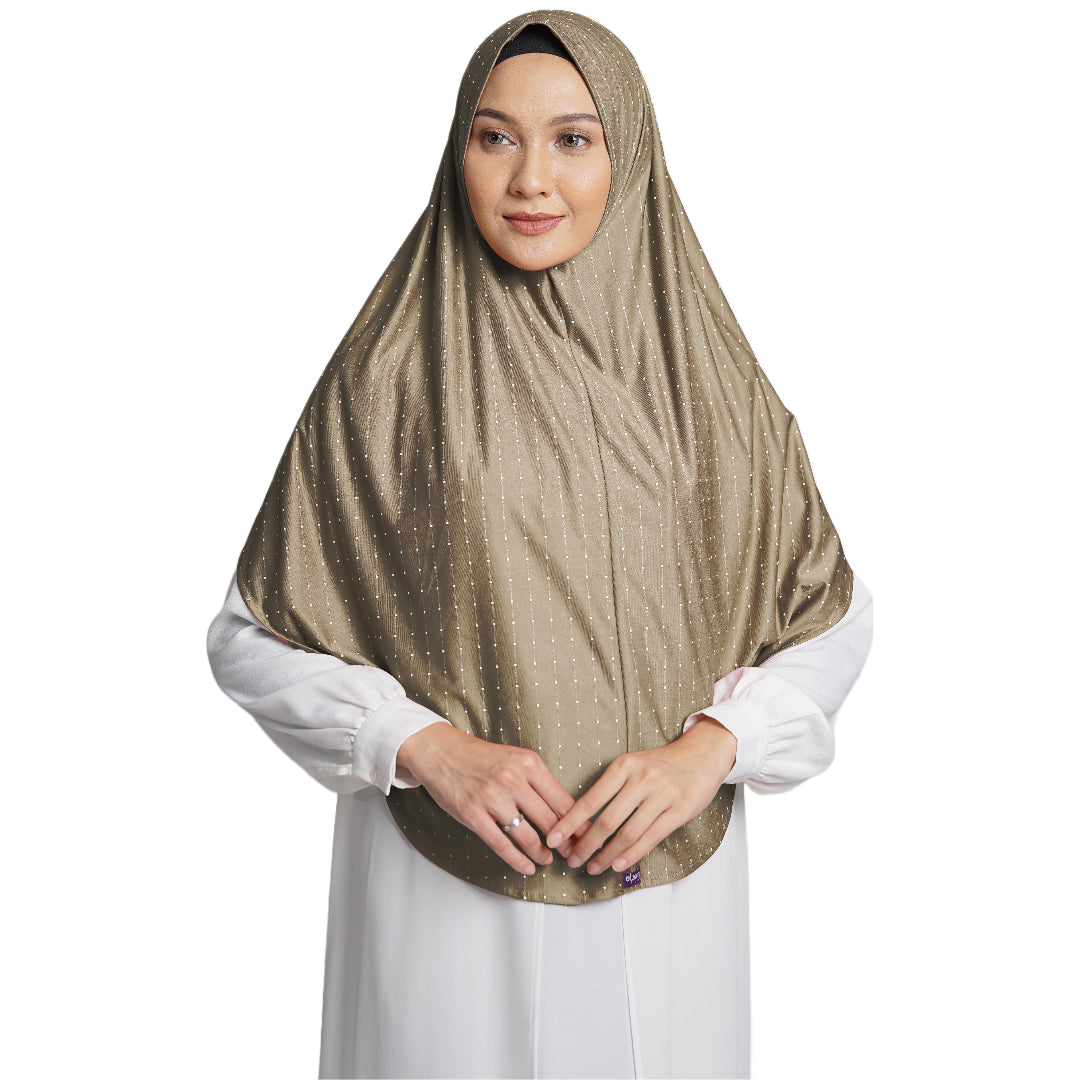 Bergo Athaya Polka - Sage