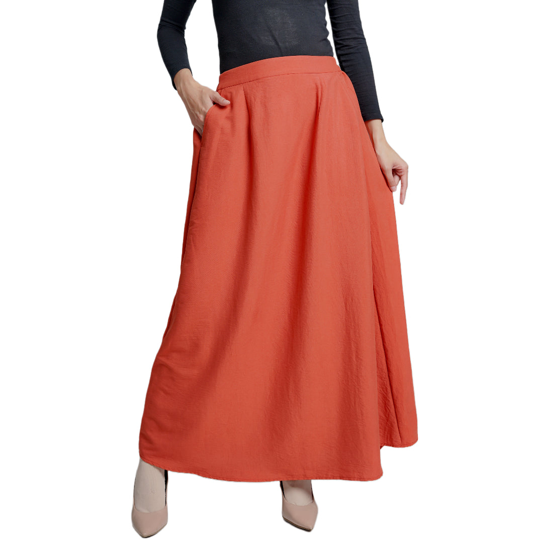 Elzatta Skirt Airflow - Teracotta