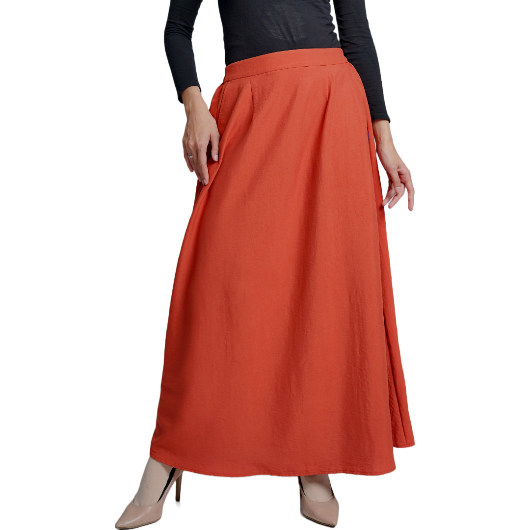Elzatta Skirt Airflow - Teracotta