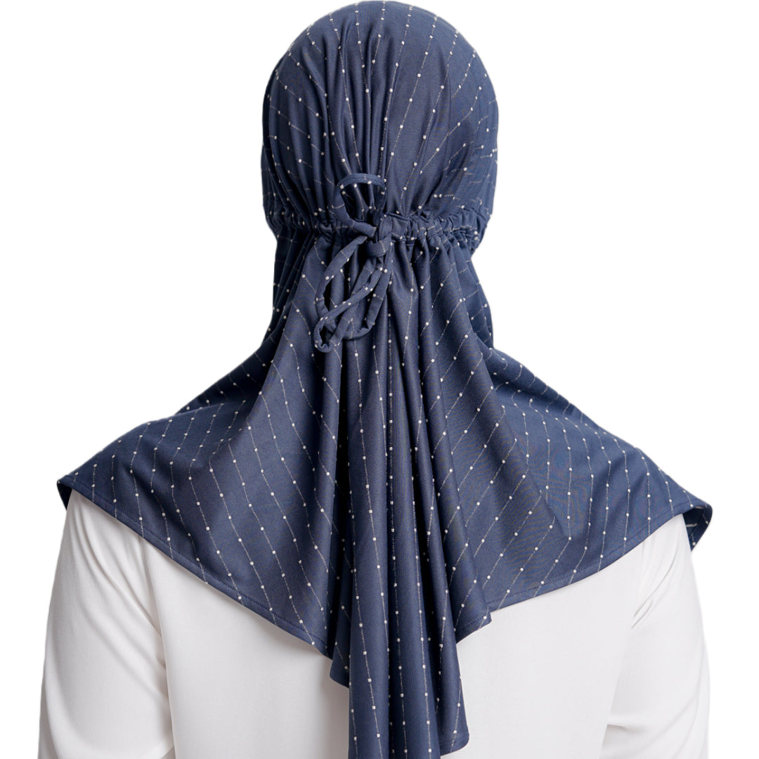 Elzatta Sahara Polka - Navy