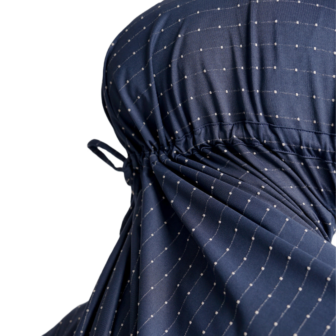 Elzatta Sahara Polka - Navy