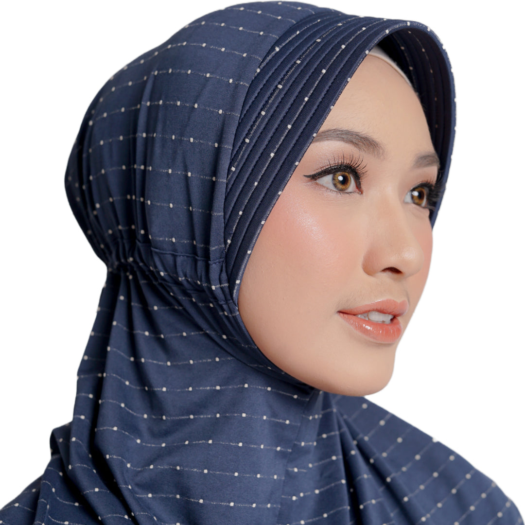 Elzatta Sahara Polka - Navy