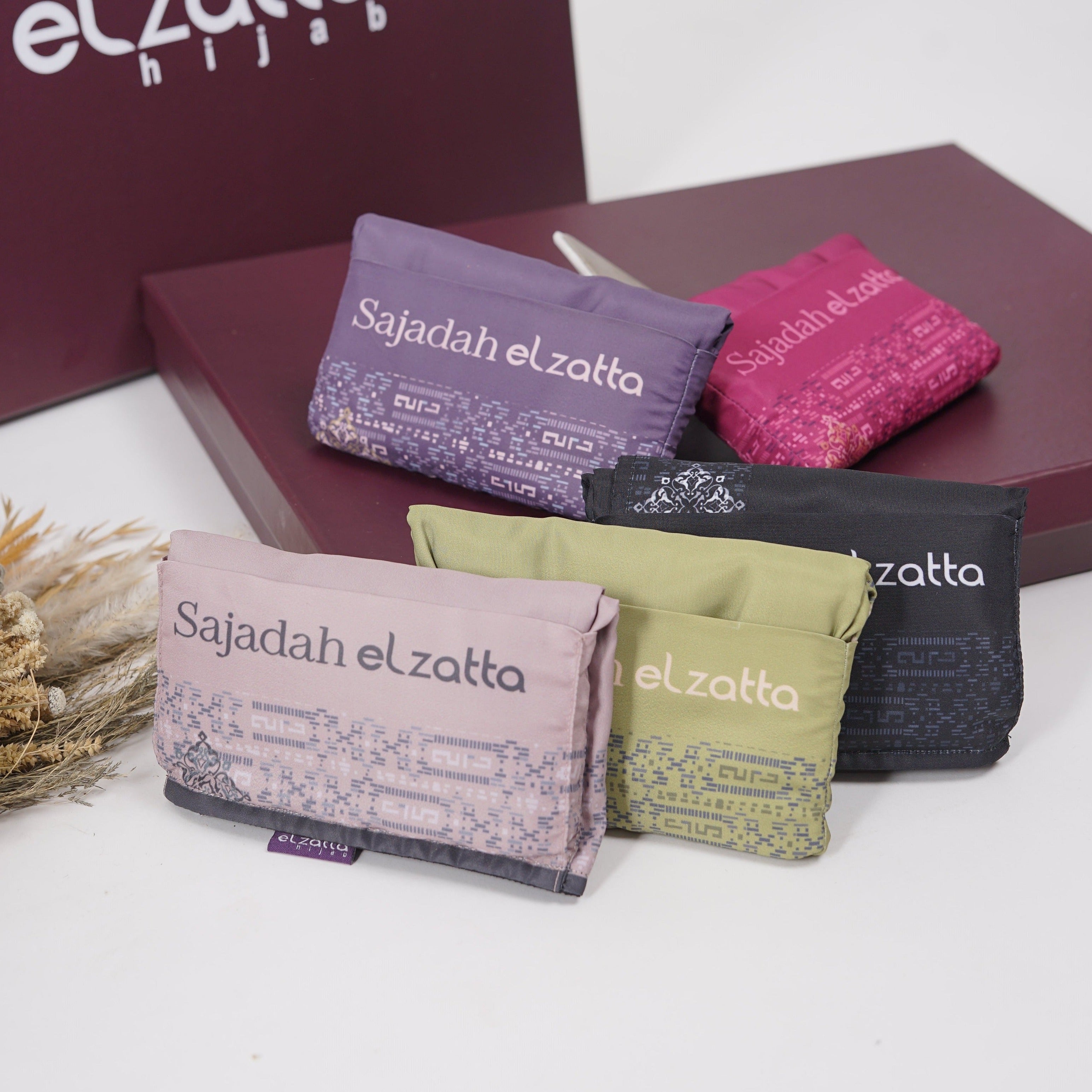 Elzatta Sajadah Alwani Pocket - lime